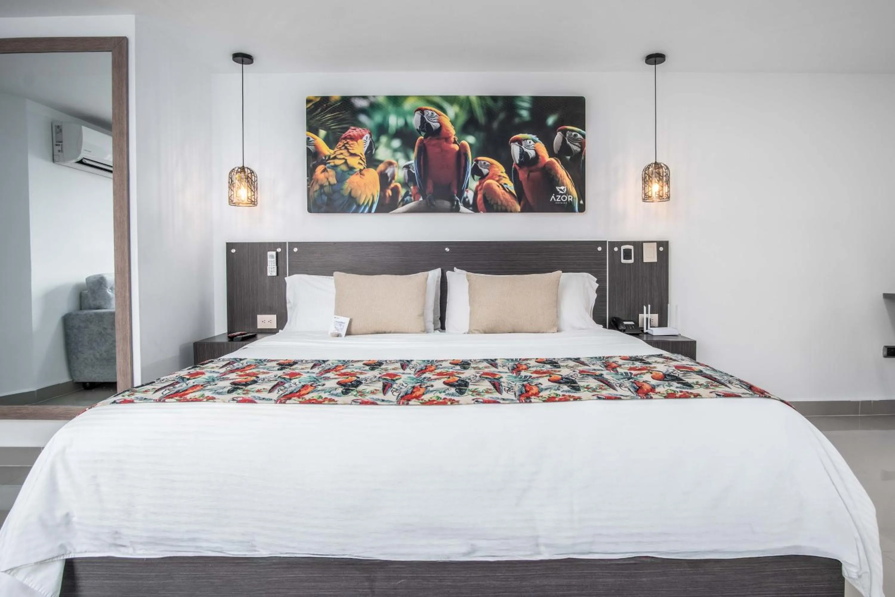 Bed in Azor Hotel Cali Versalles