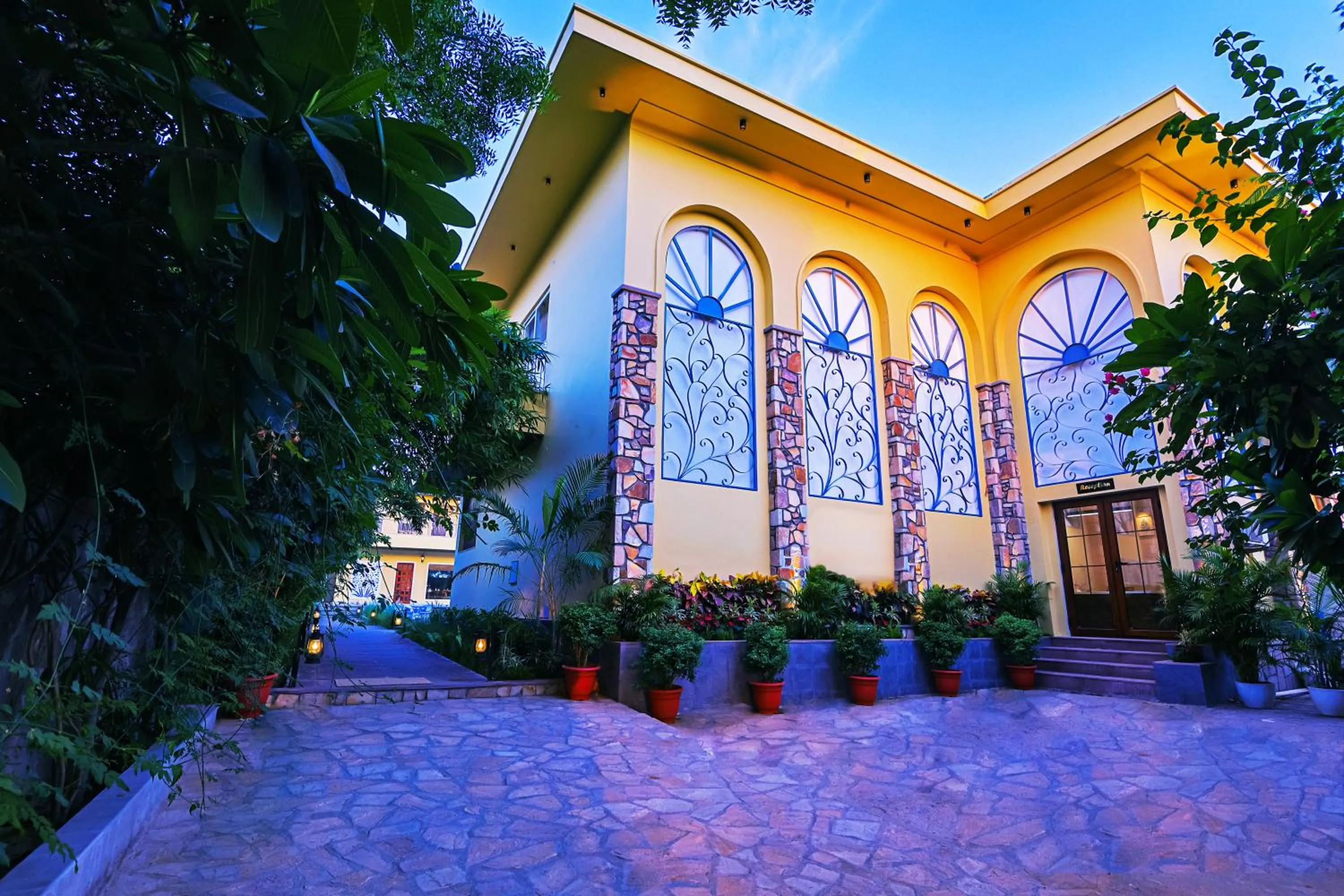 Property building in Ananyamaya nature lodge
