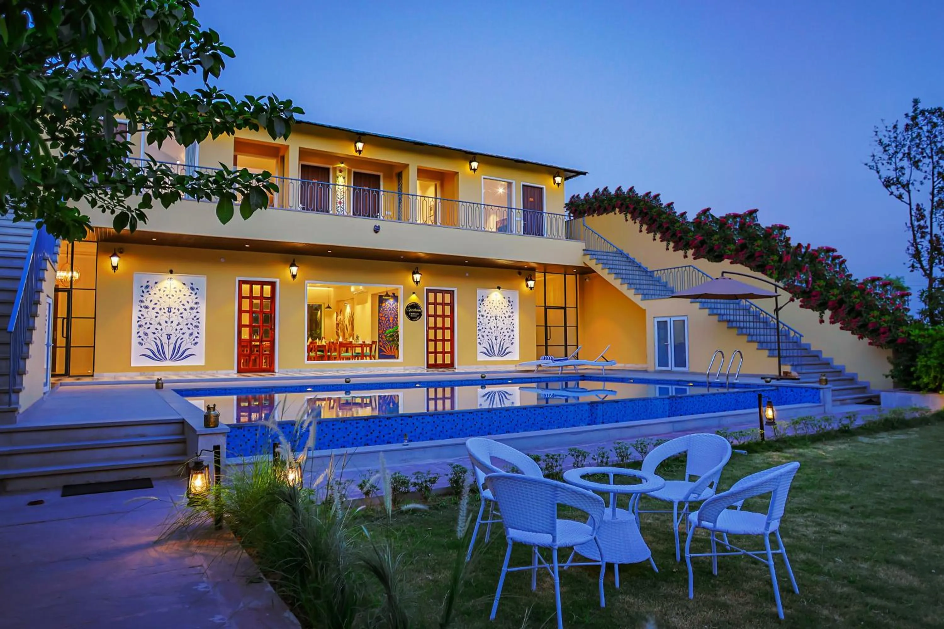 Property building in Ananyamaya nature lodge