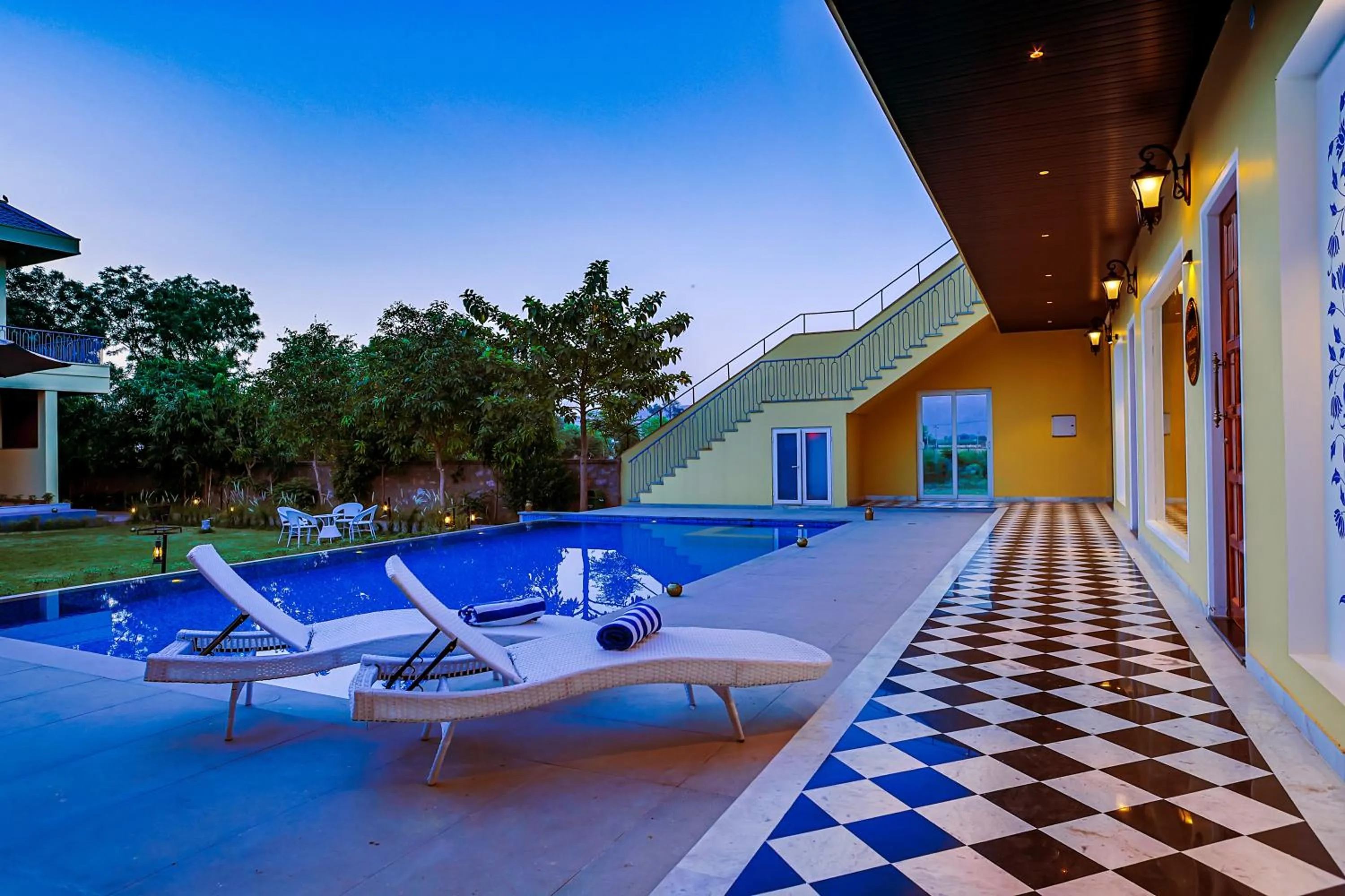 Balcony/Terrace in Ananyamaya nature lodge