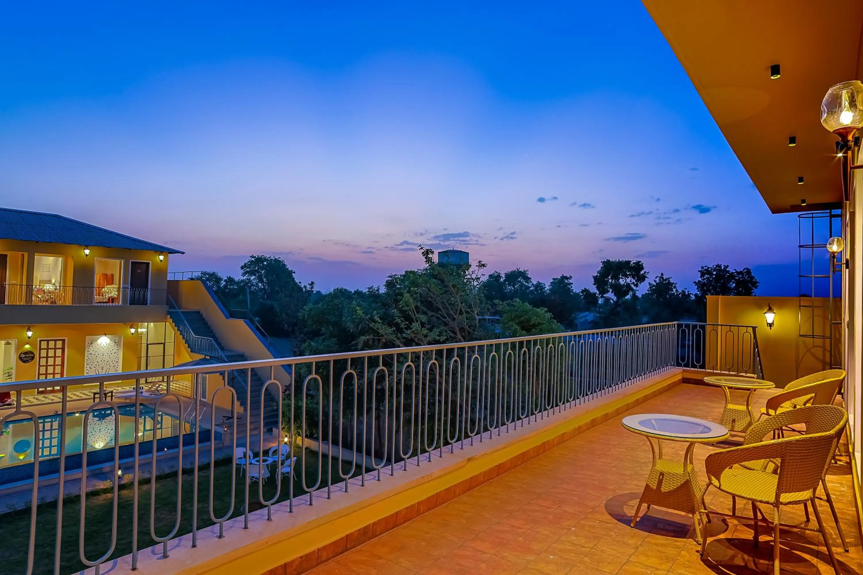 Property building in Ananyamaya nature lodge