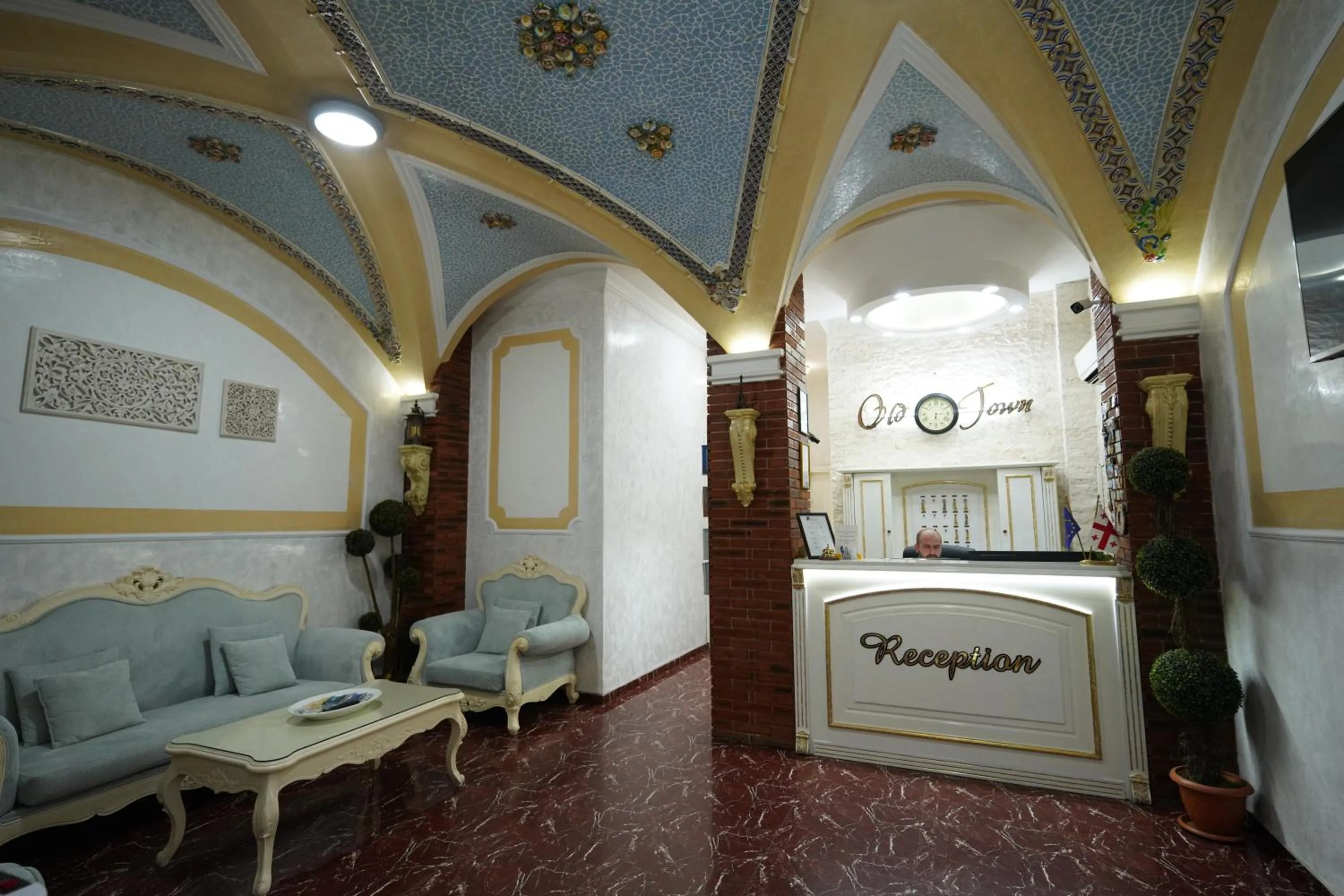 Lobby or reception in Hotel Old Town