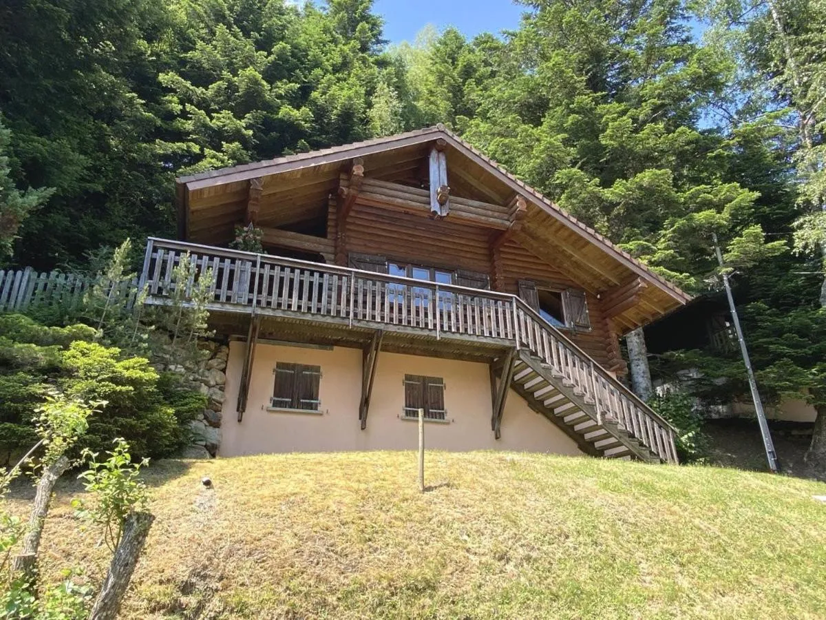 Off site in LE GRAND CERF Chalet en rondins avec SPA Jacuzzi