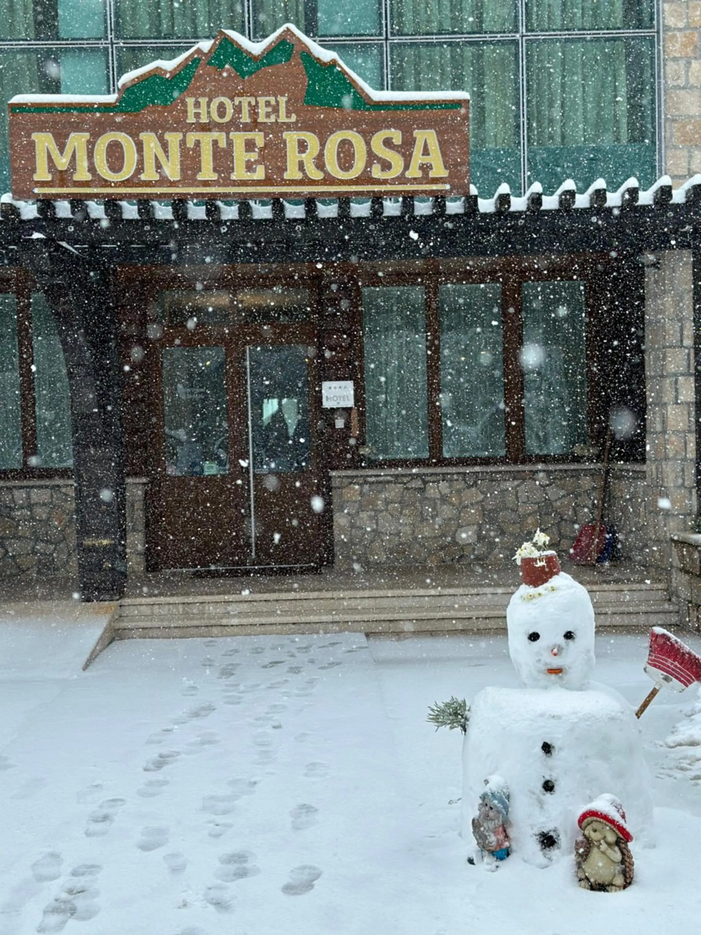 Property building in Hotel Monte Rosa