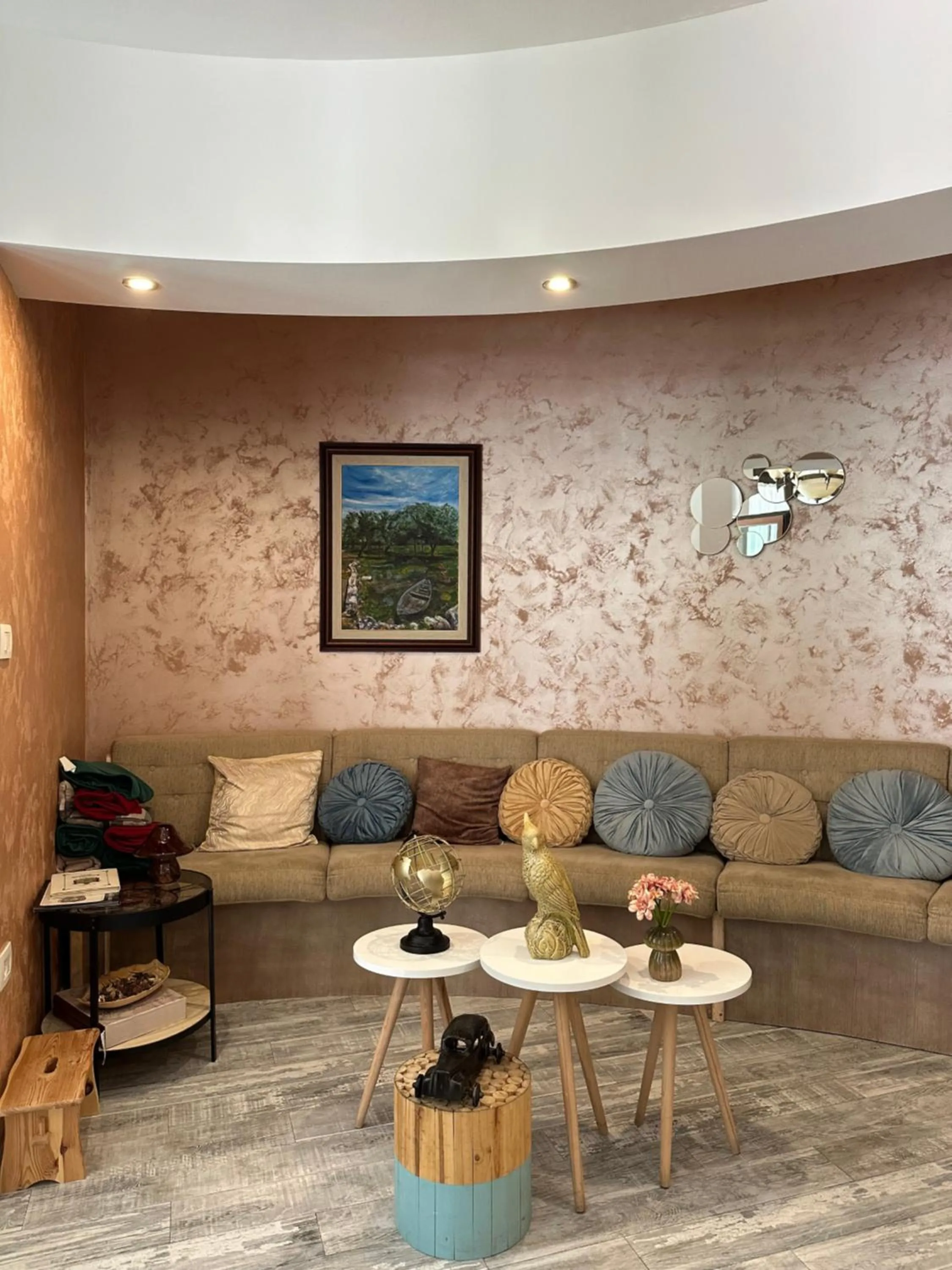 Lobby or reception in Hotel Monte Rosa