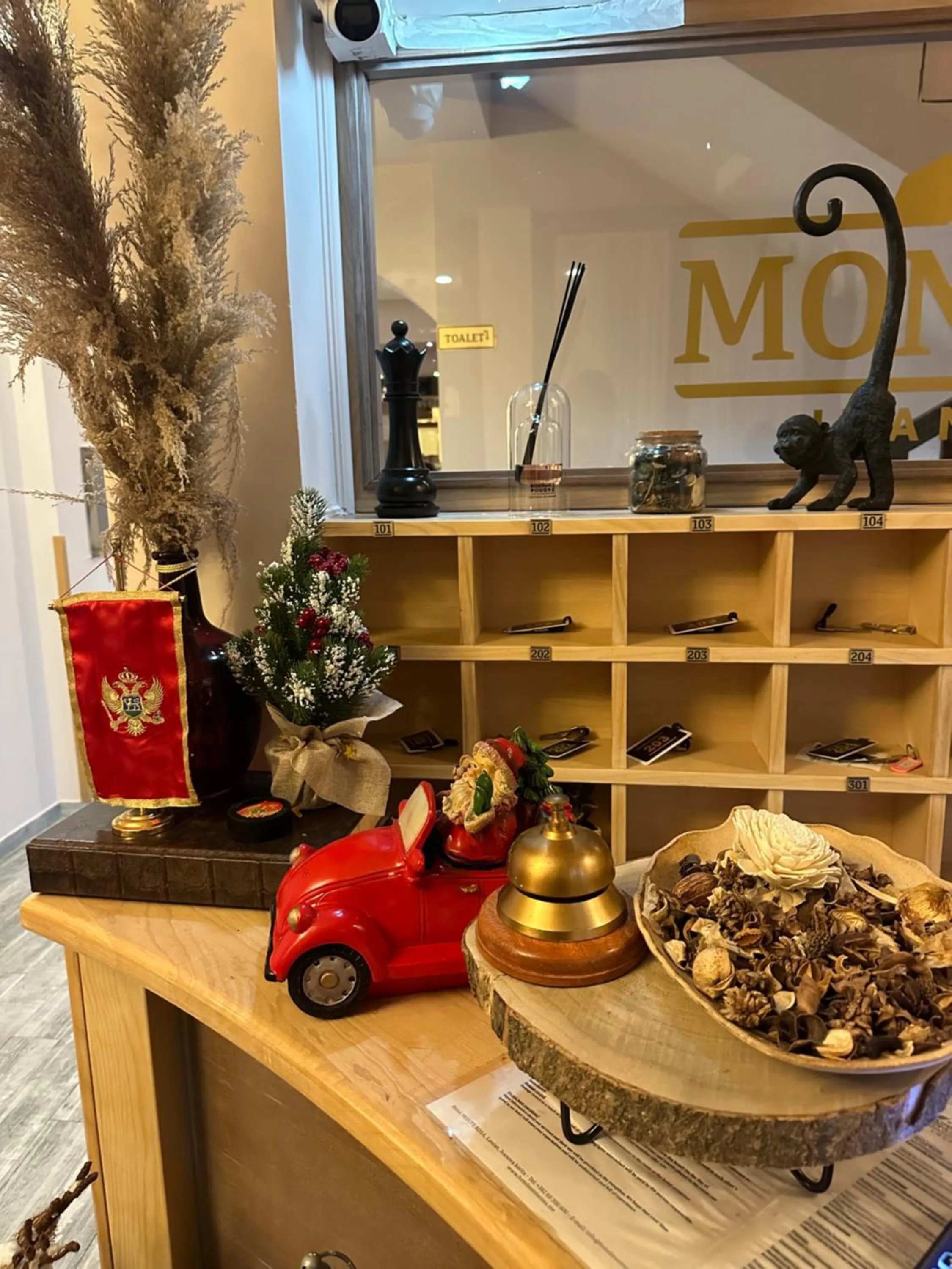 Lobby or reception in Hotel Monte Rosa