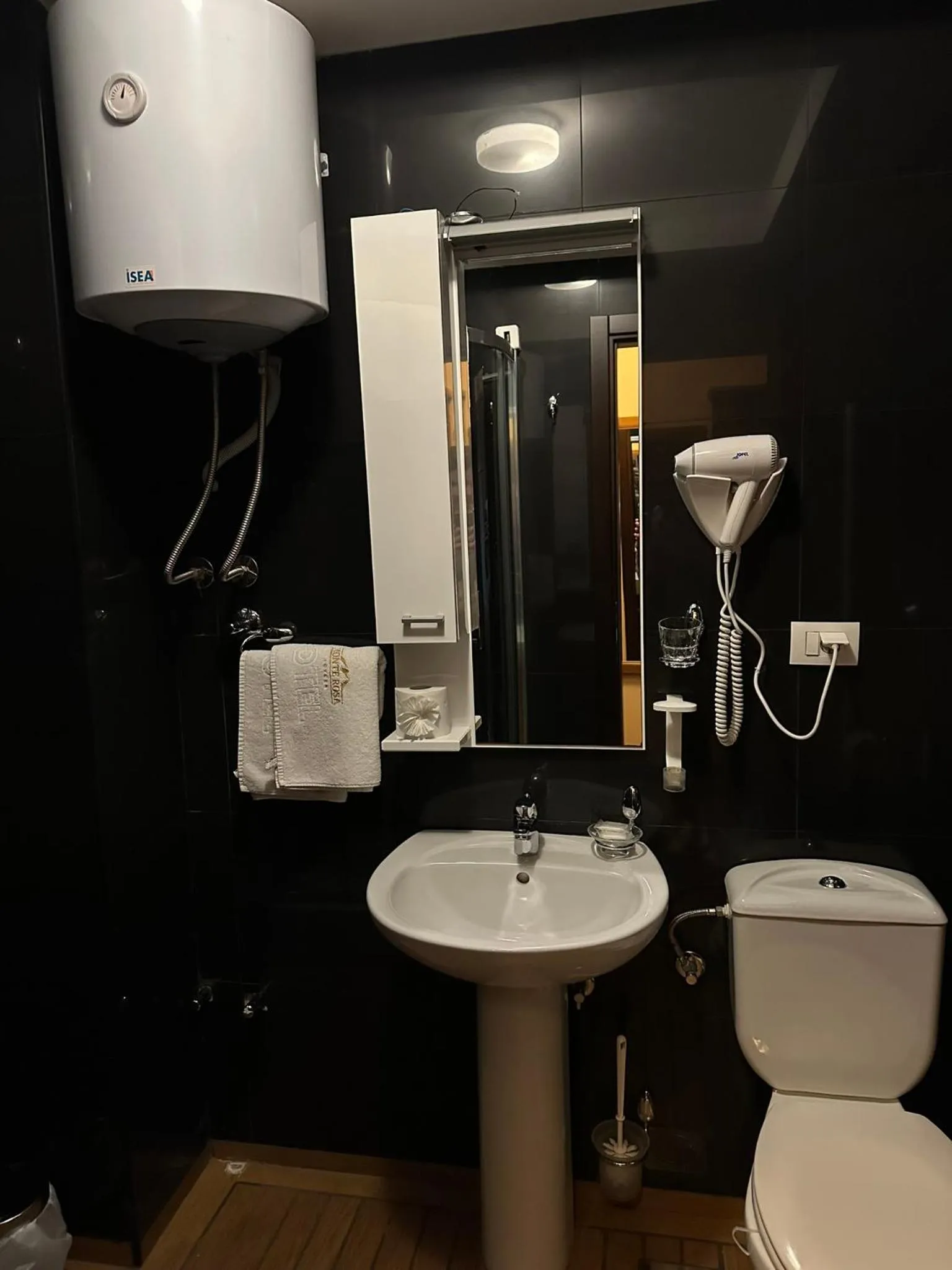 Bathroom in Hotel Monte Rosa