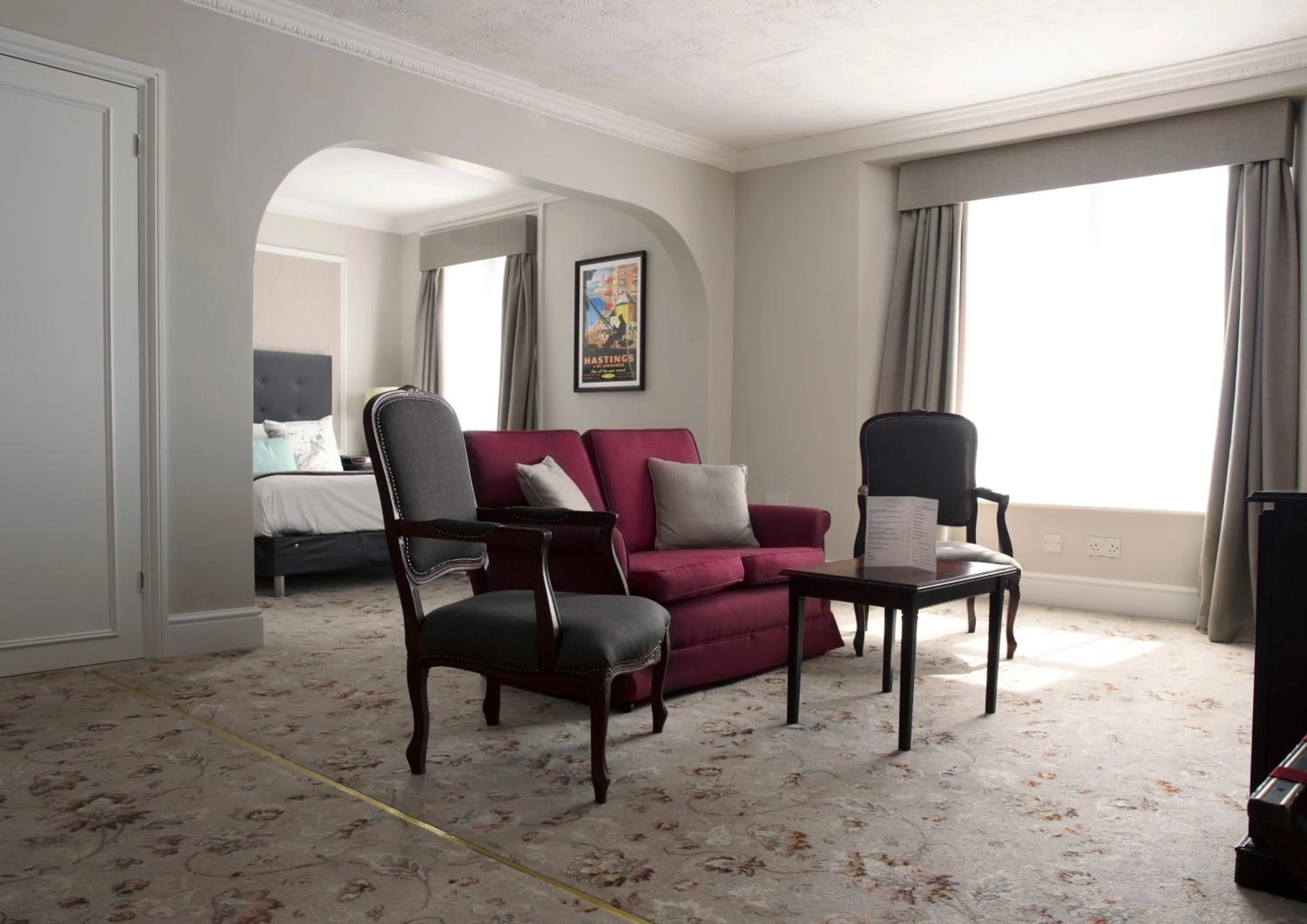 Decorative detail in Royal Victoria Hotel