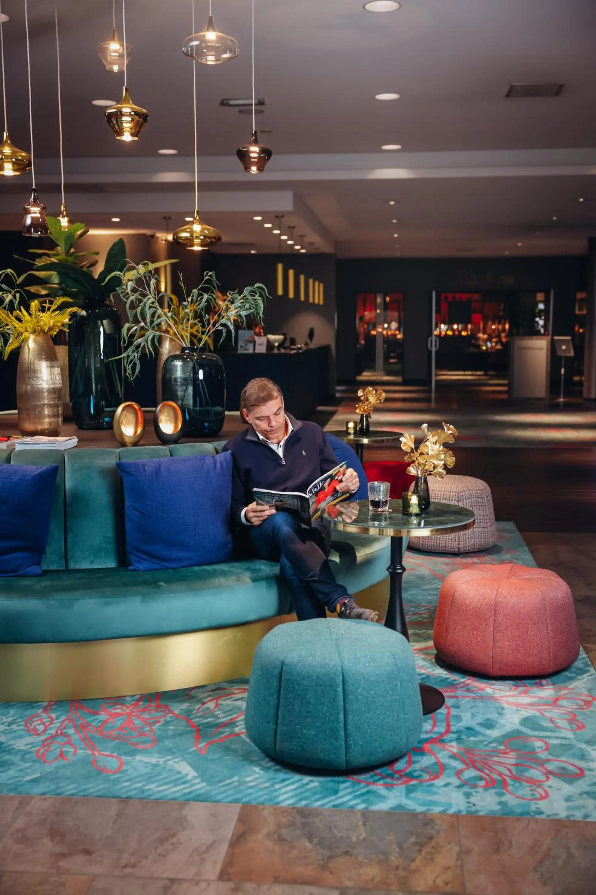 Lobby or reception in Hotel van der Valk Wolvega-Heerenveen