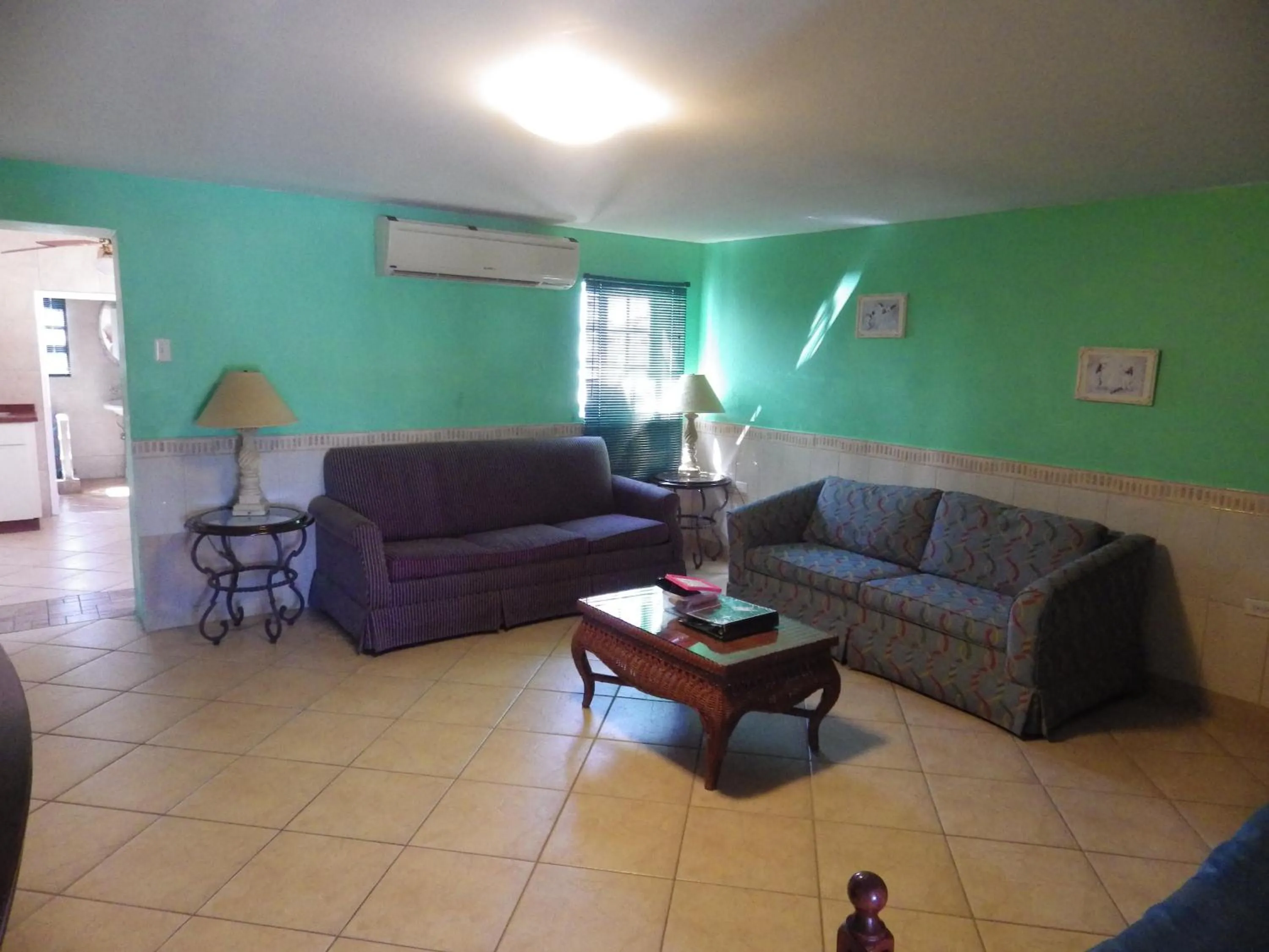 Living room in Aruba Cunucu Residence