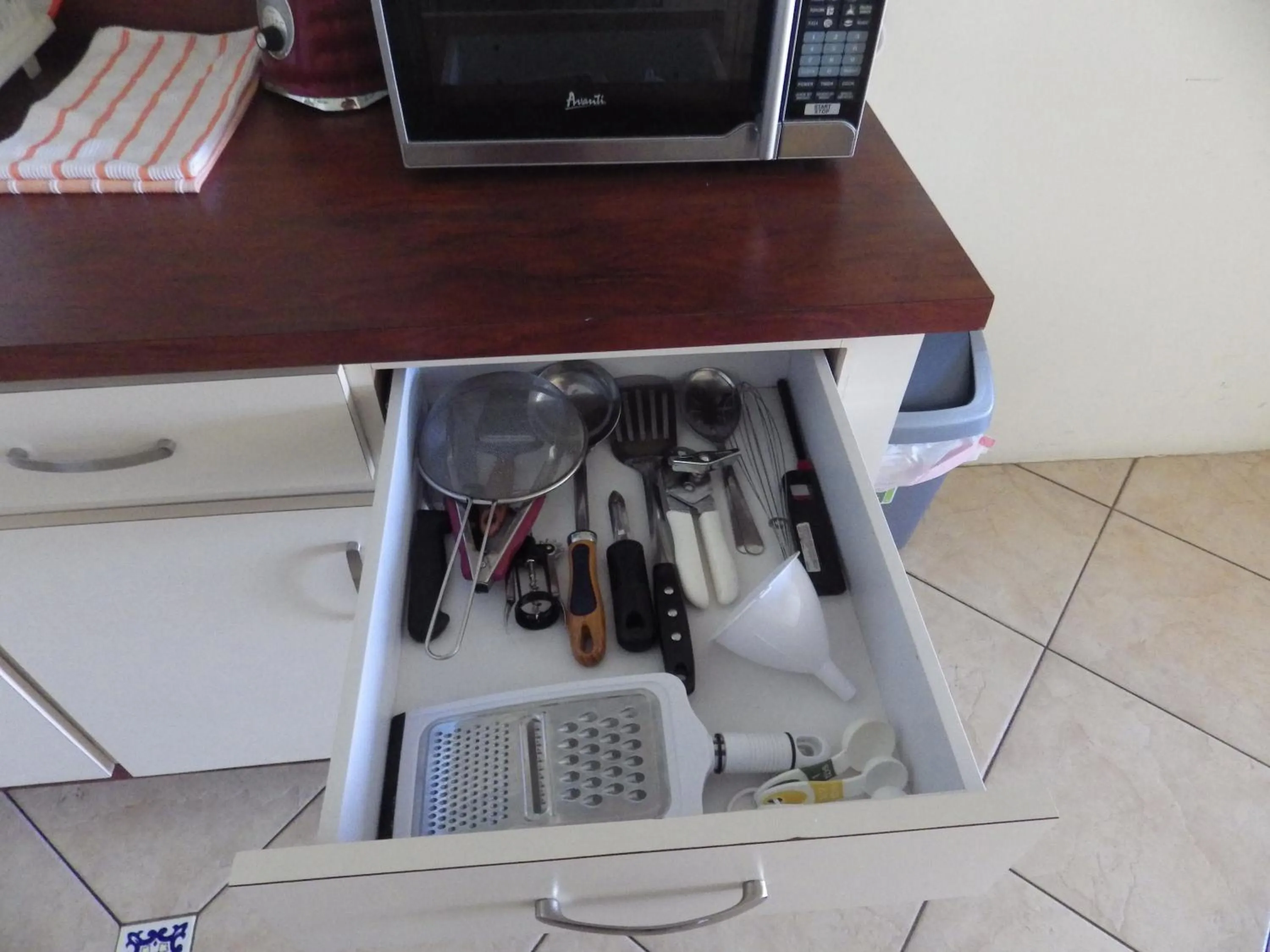 Kitchen or kitchenette in Aruba Cunucu Residence