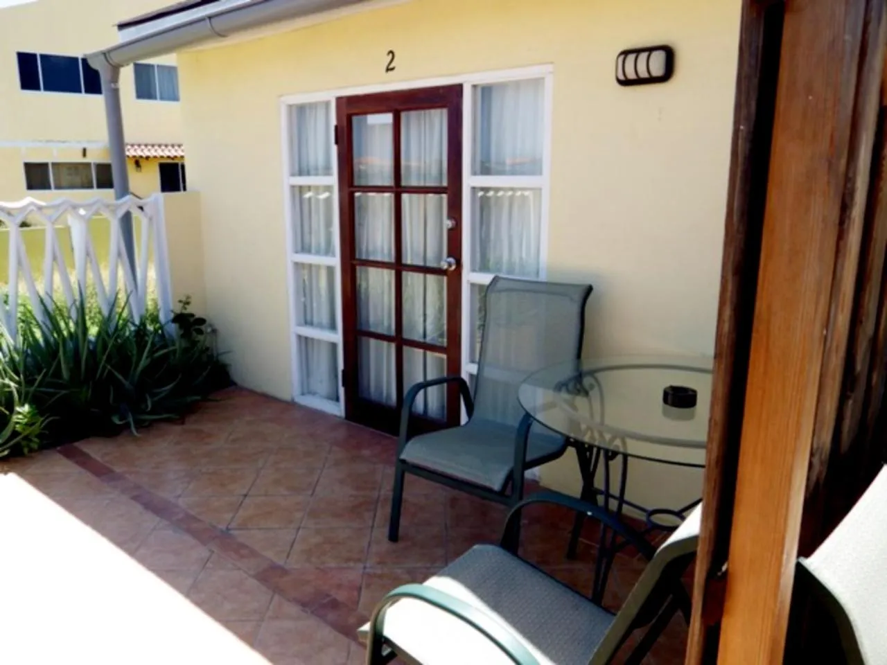 Patio in Aruba Cunucu Residence
