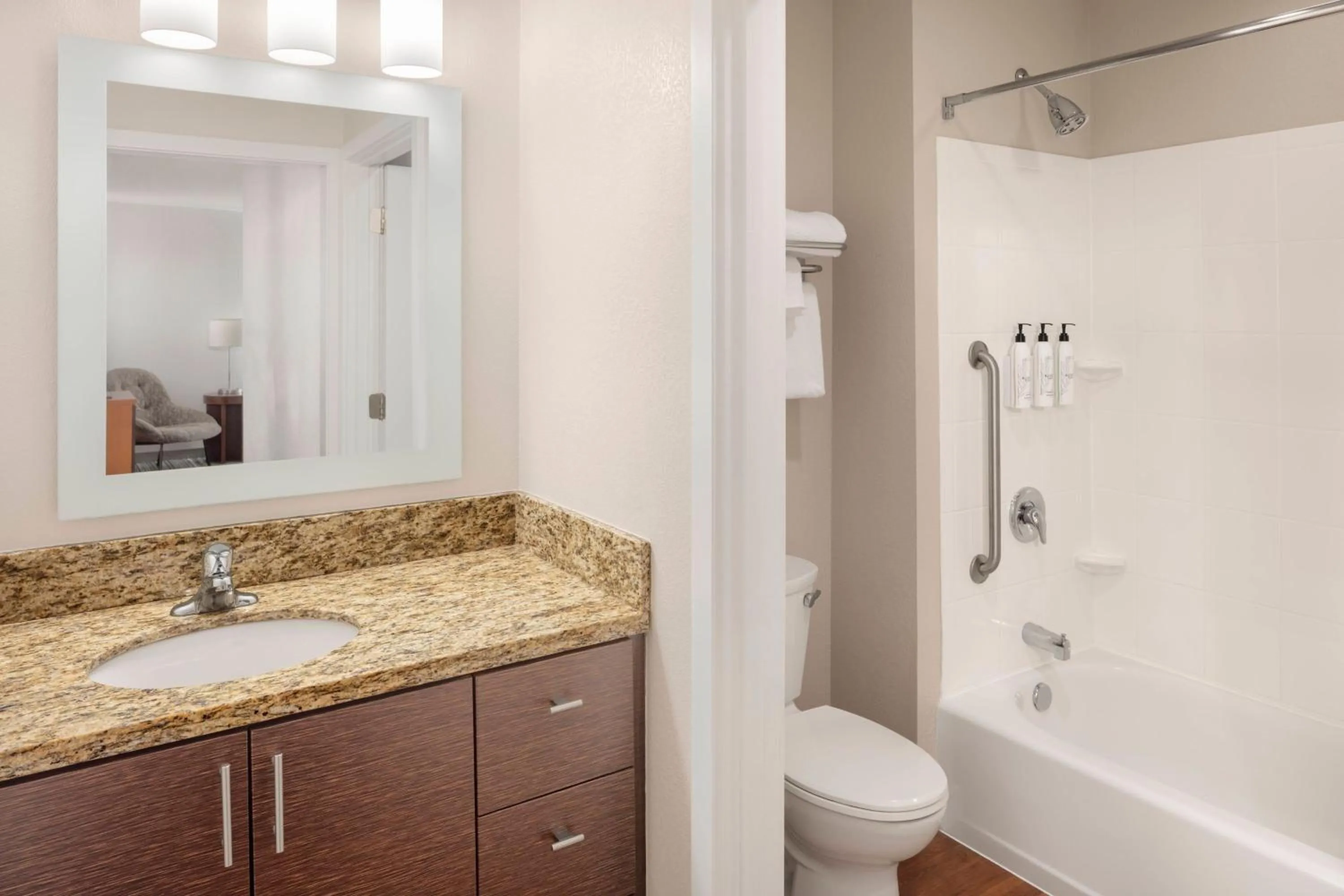 Bathroom in TownePlace Suites Bangor