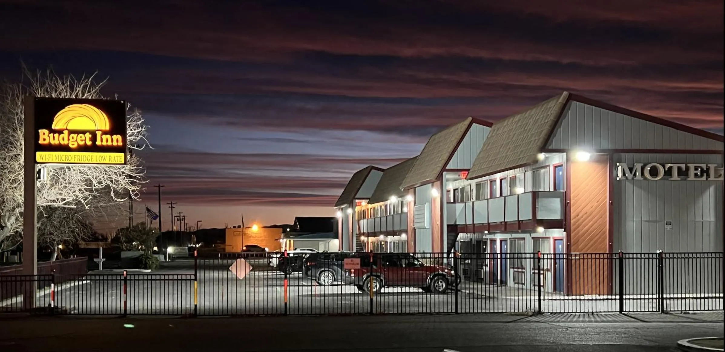 Property building in Budget Inn