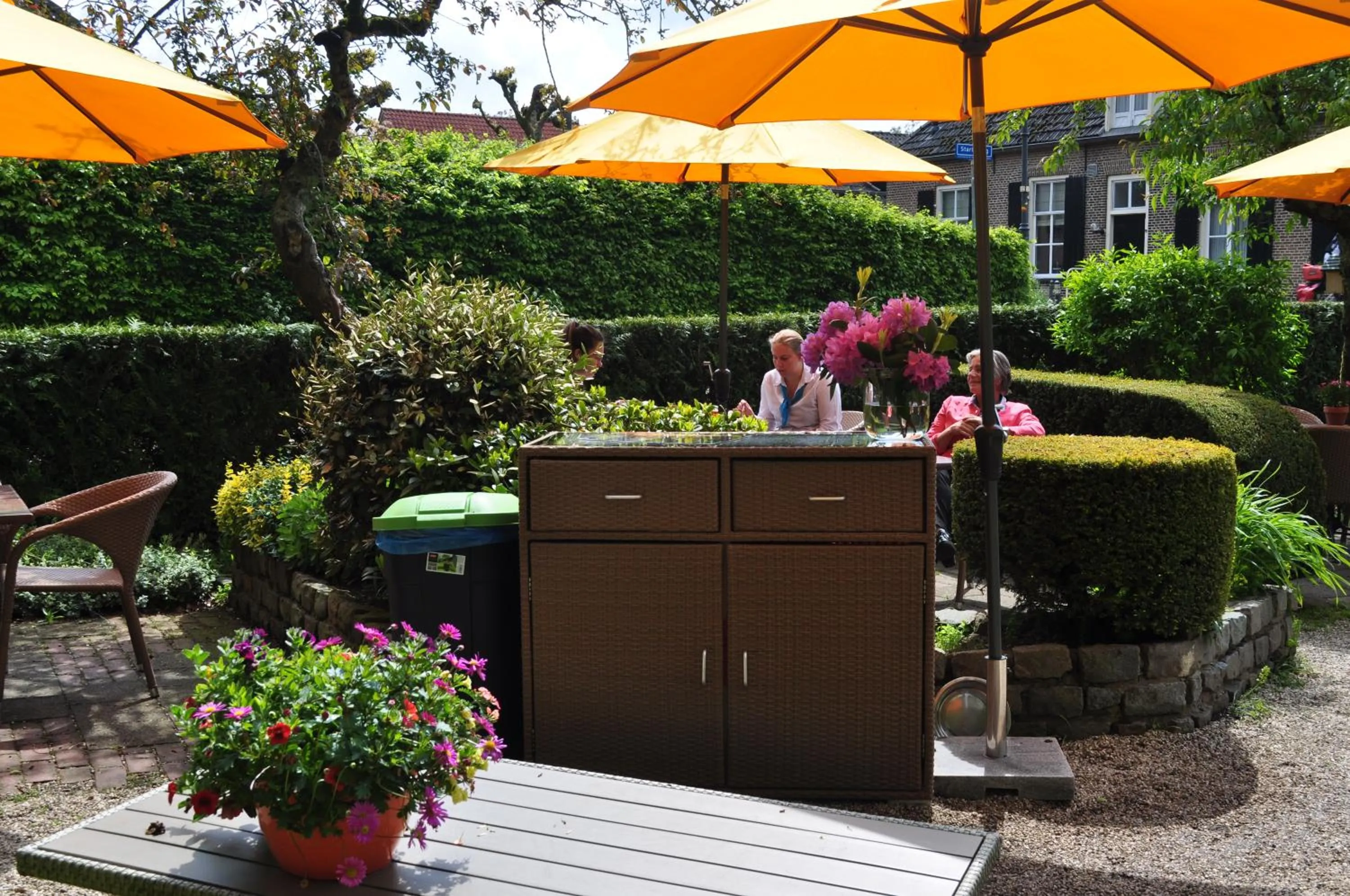 Spring in Landhotel De Hoofdige Boer