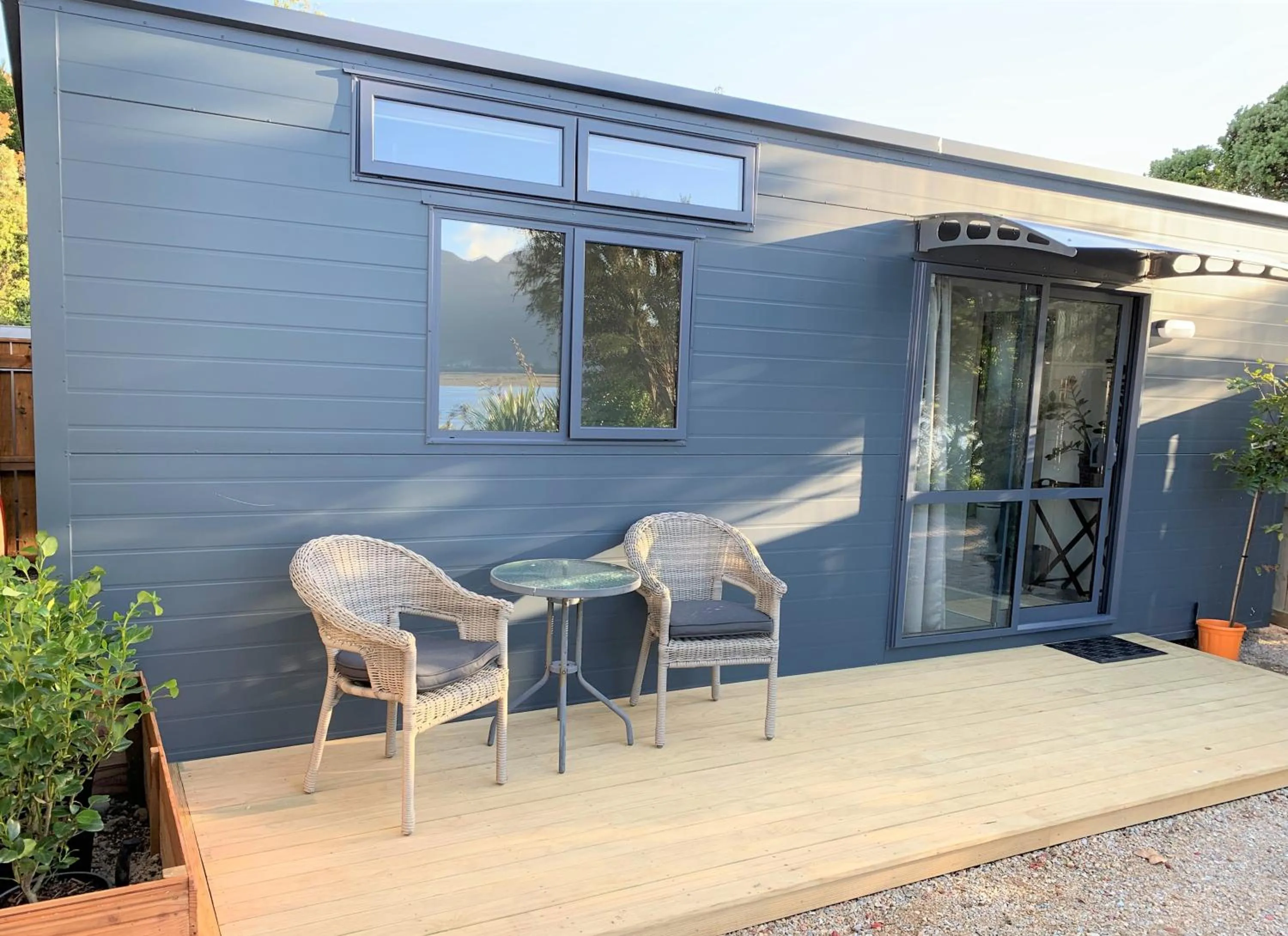 Patio in Collingwood Park Motel