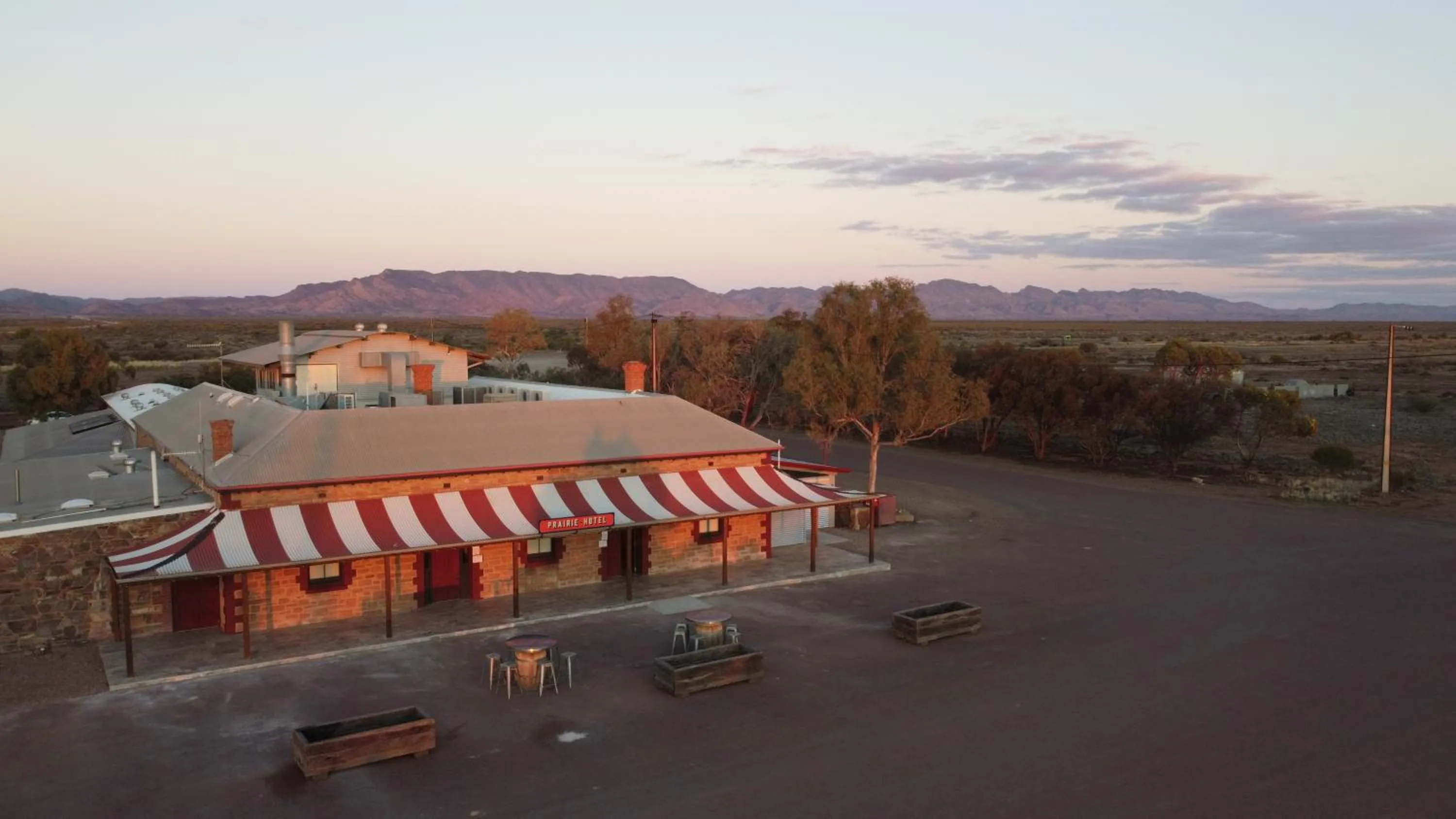 Property building in Prairie Hotel