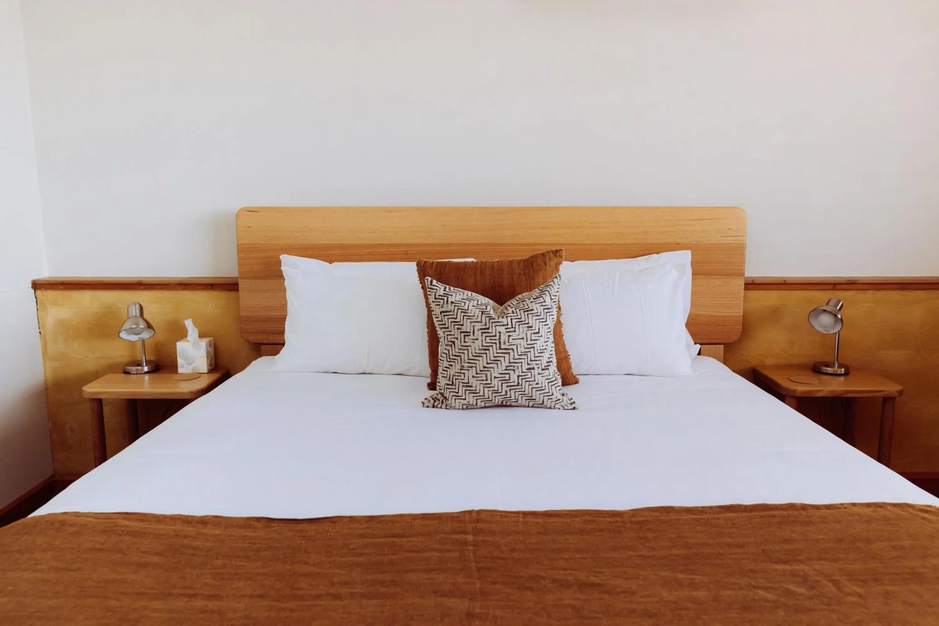 Bed in Prairie Hotel