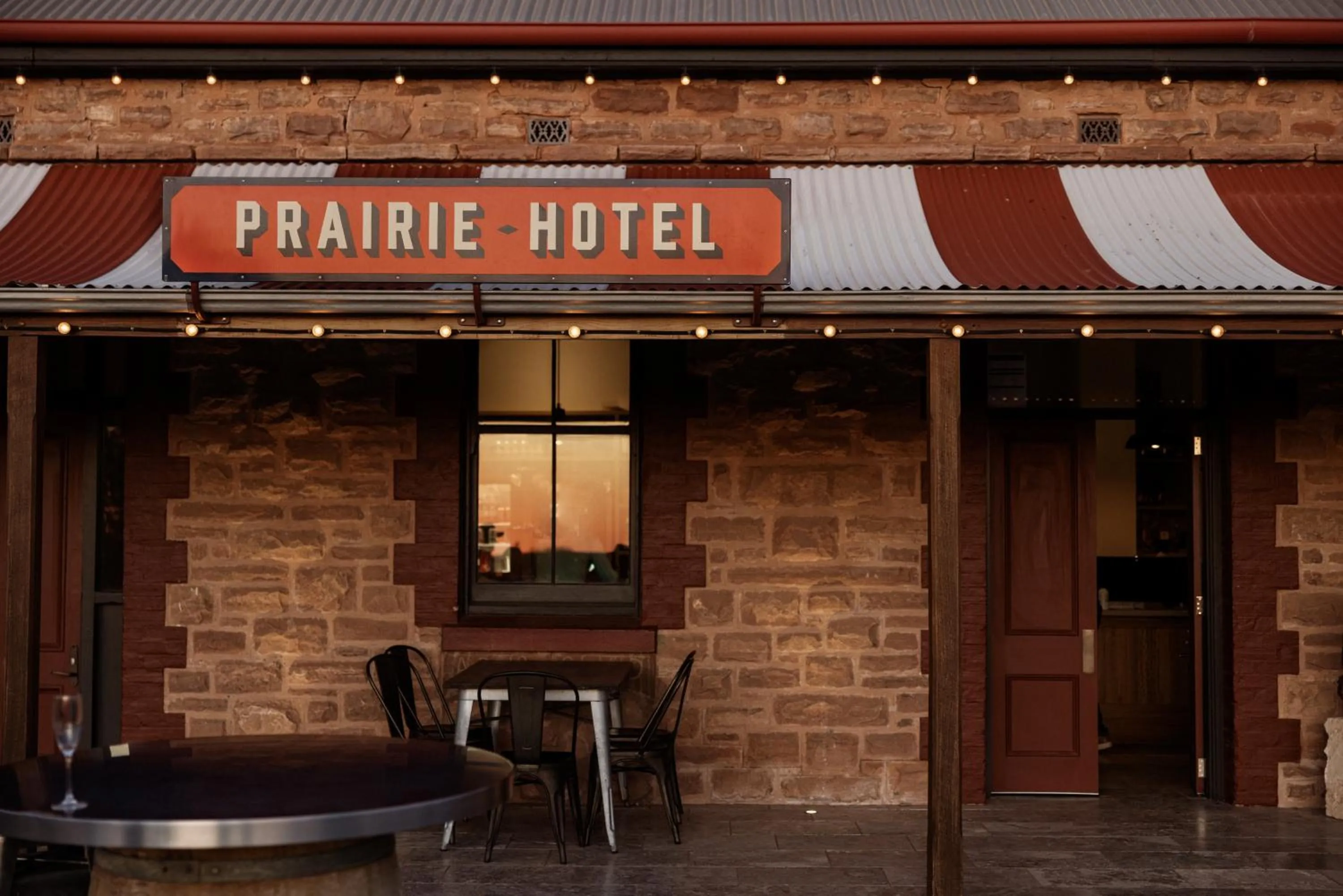 Property building in Prairie Hotel