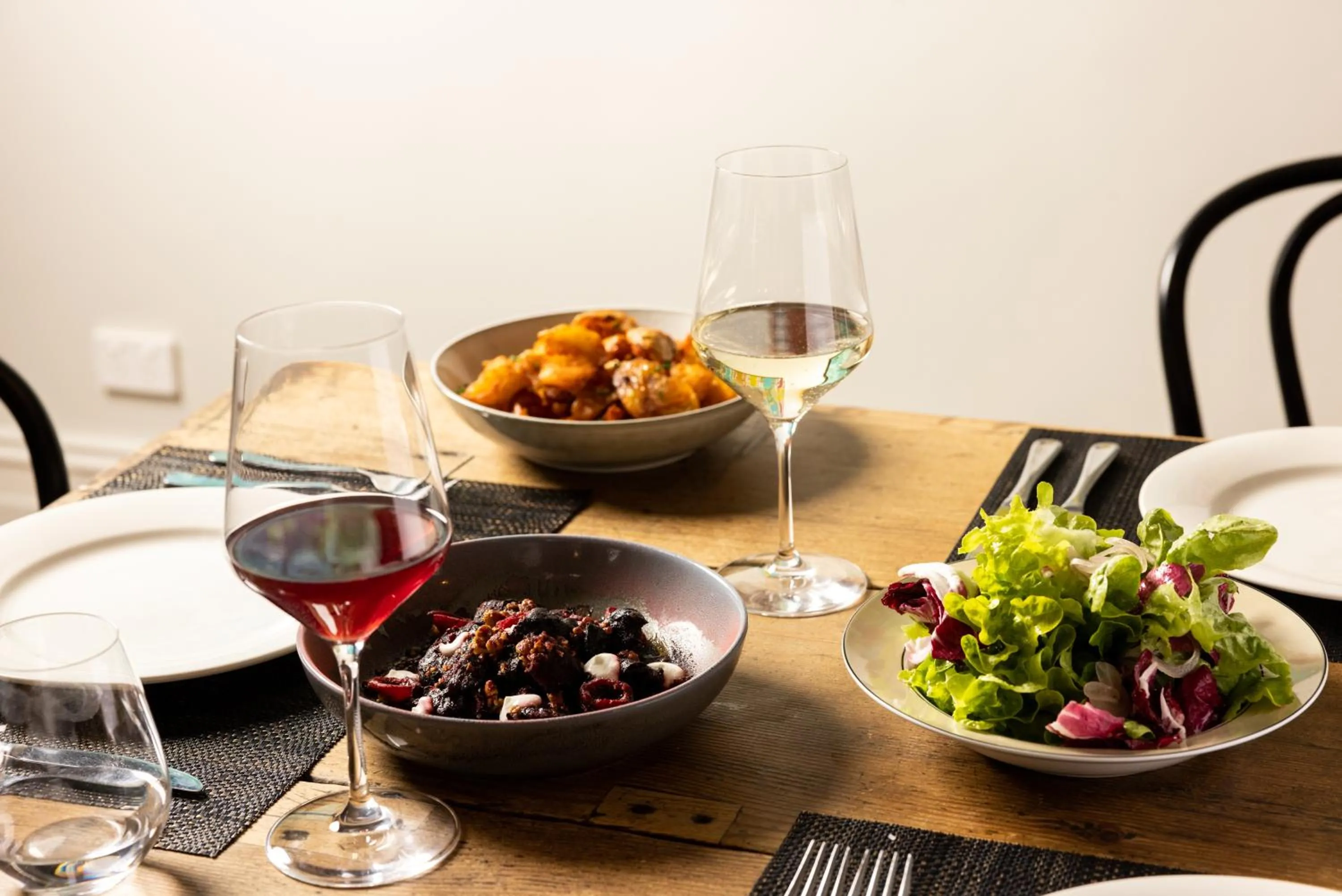 Dinner in Prairie Hotel