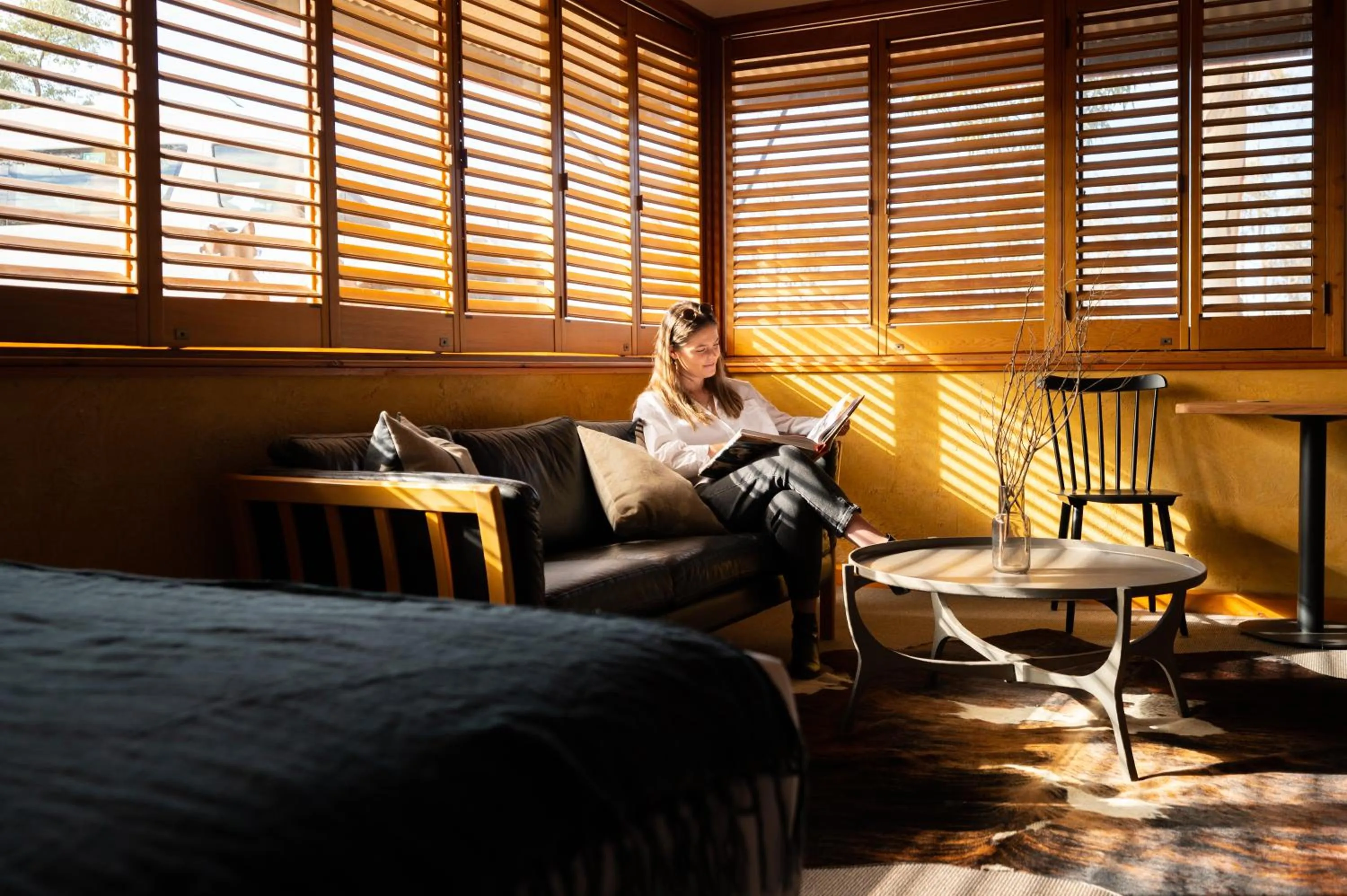 Guests in Prairie Hotel