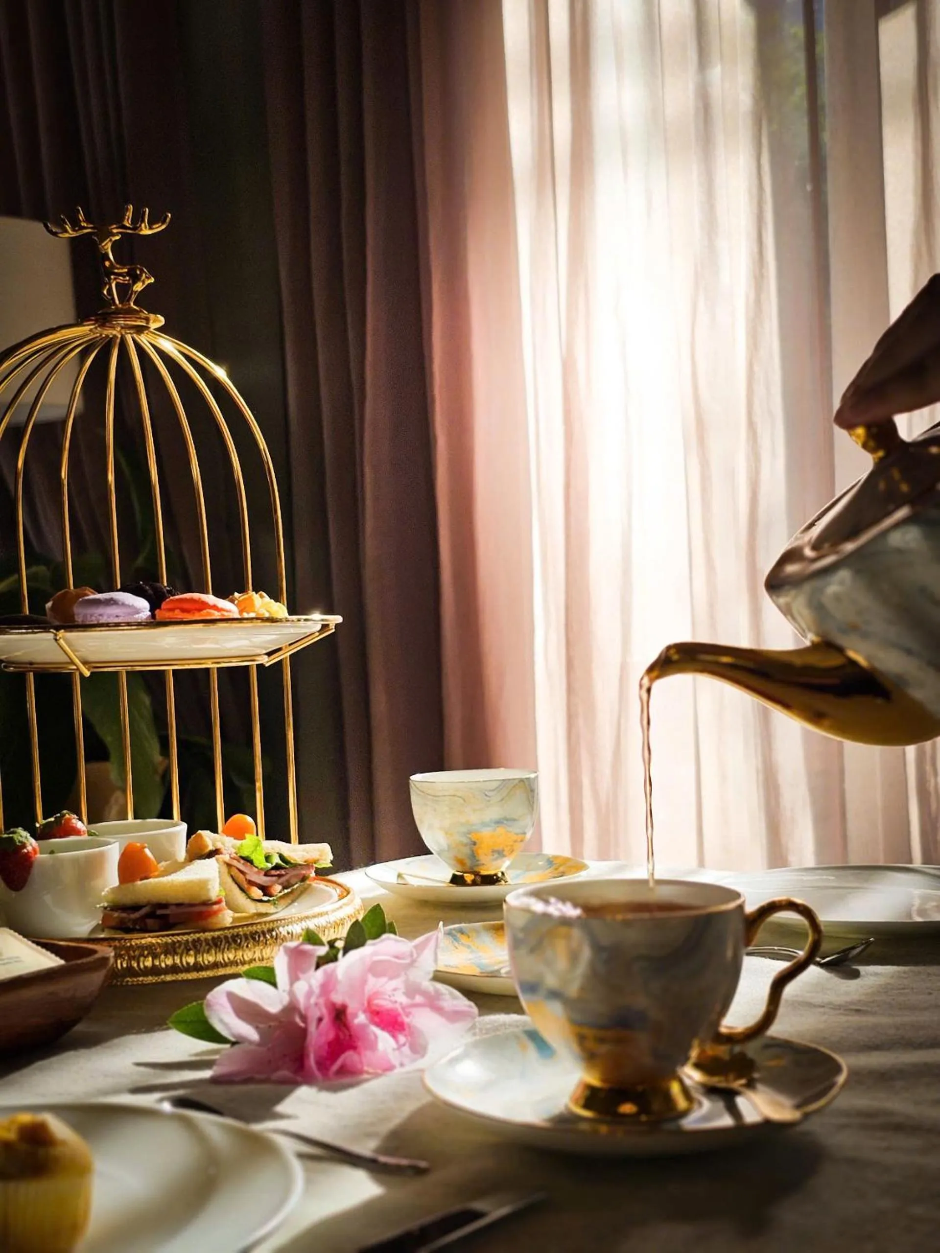 Food and drinks in Bach Place Dalat