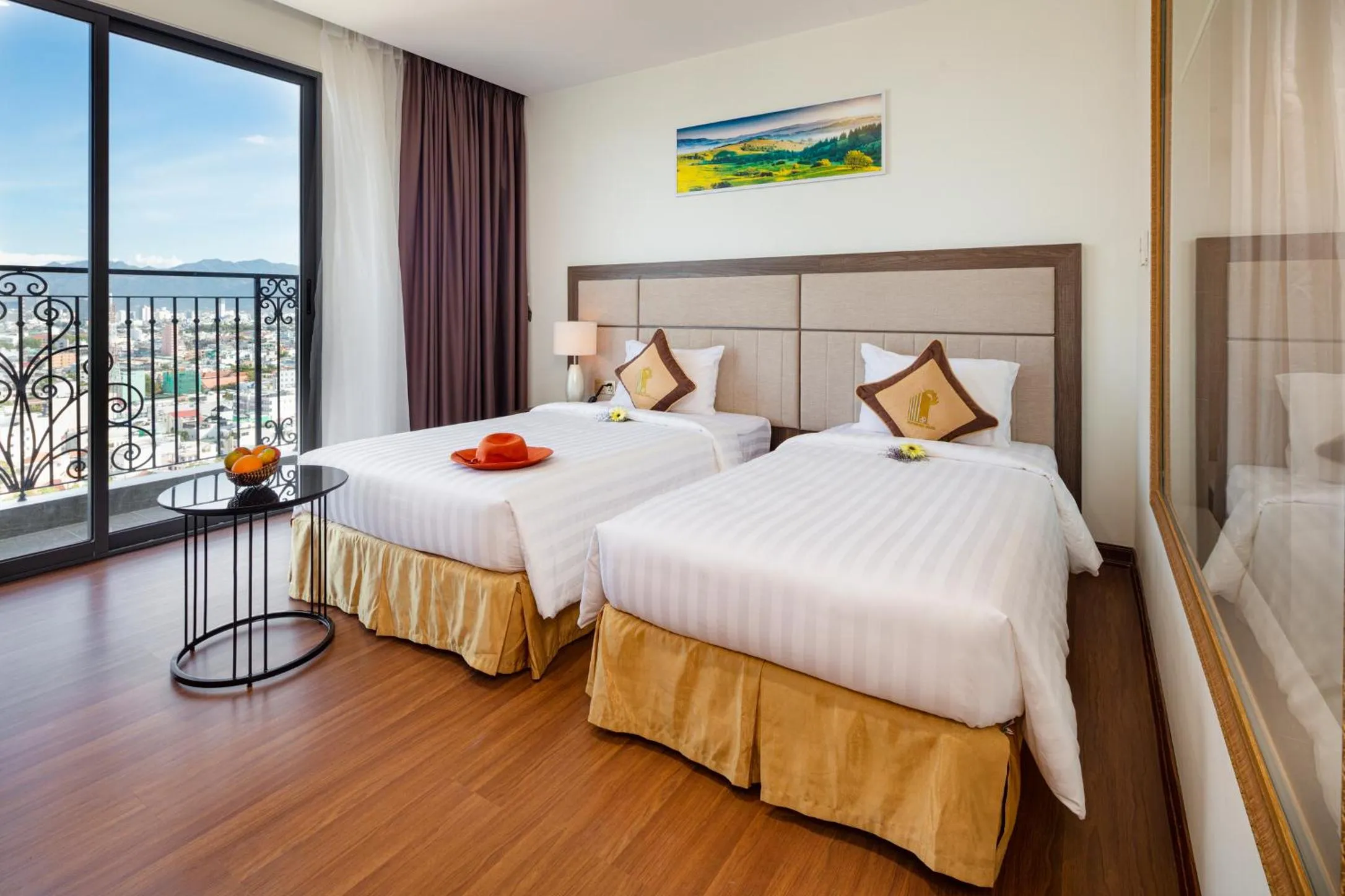 Bed in Daphovina Hotel