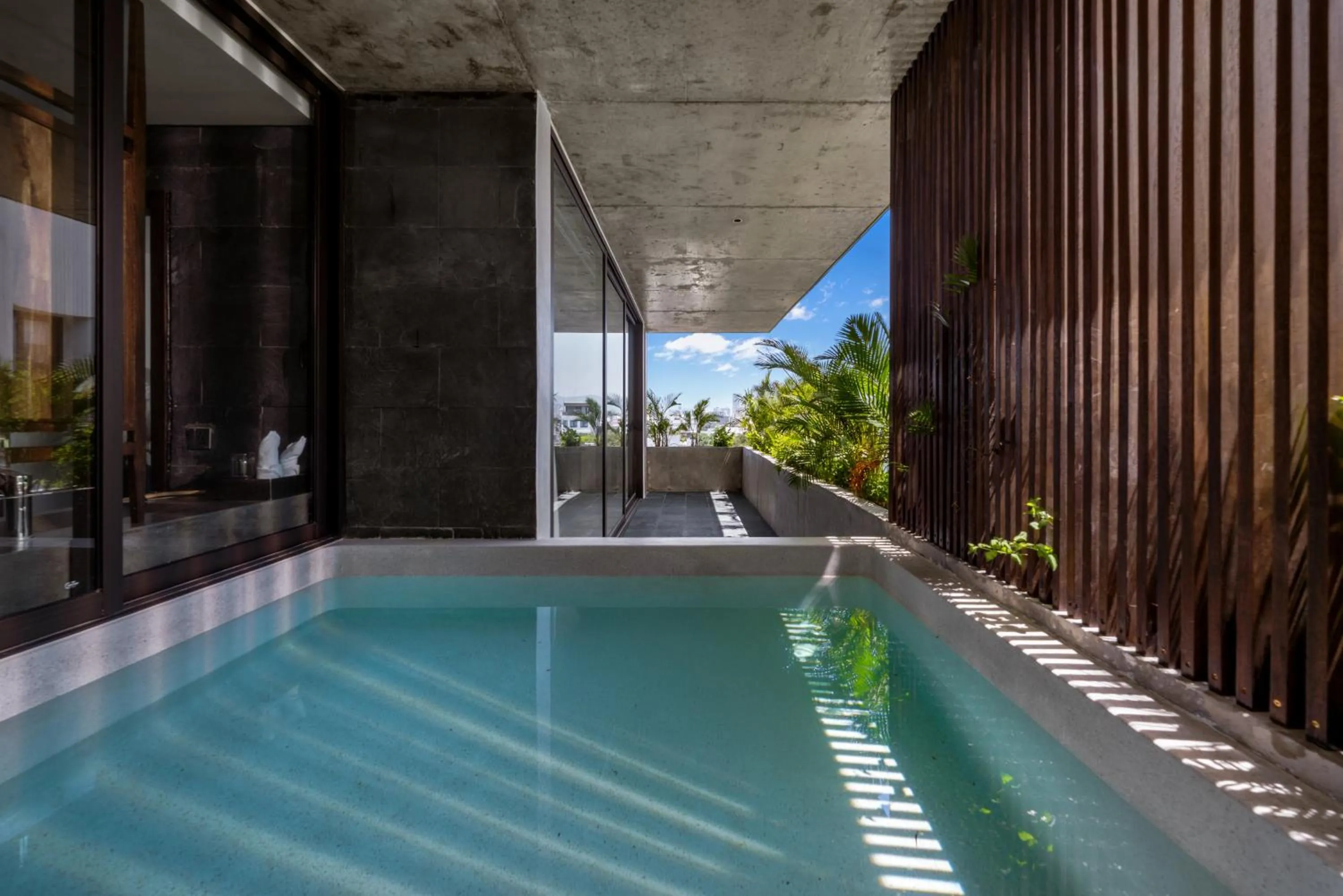 Pool view in Thè HEM Hotel and Apartment