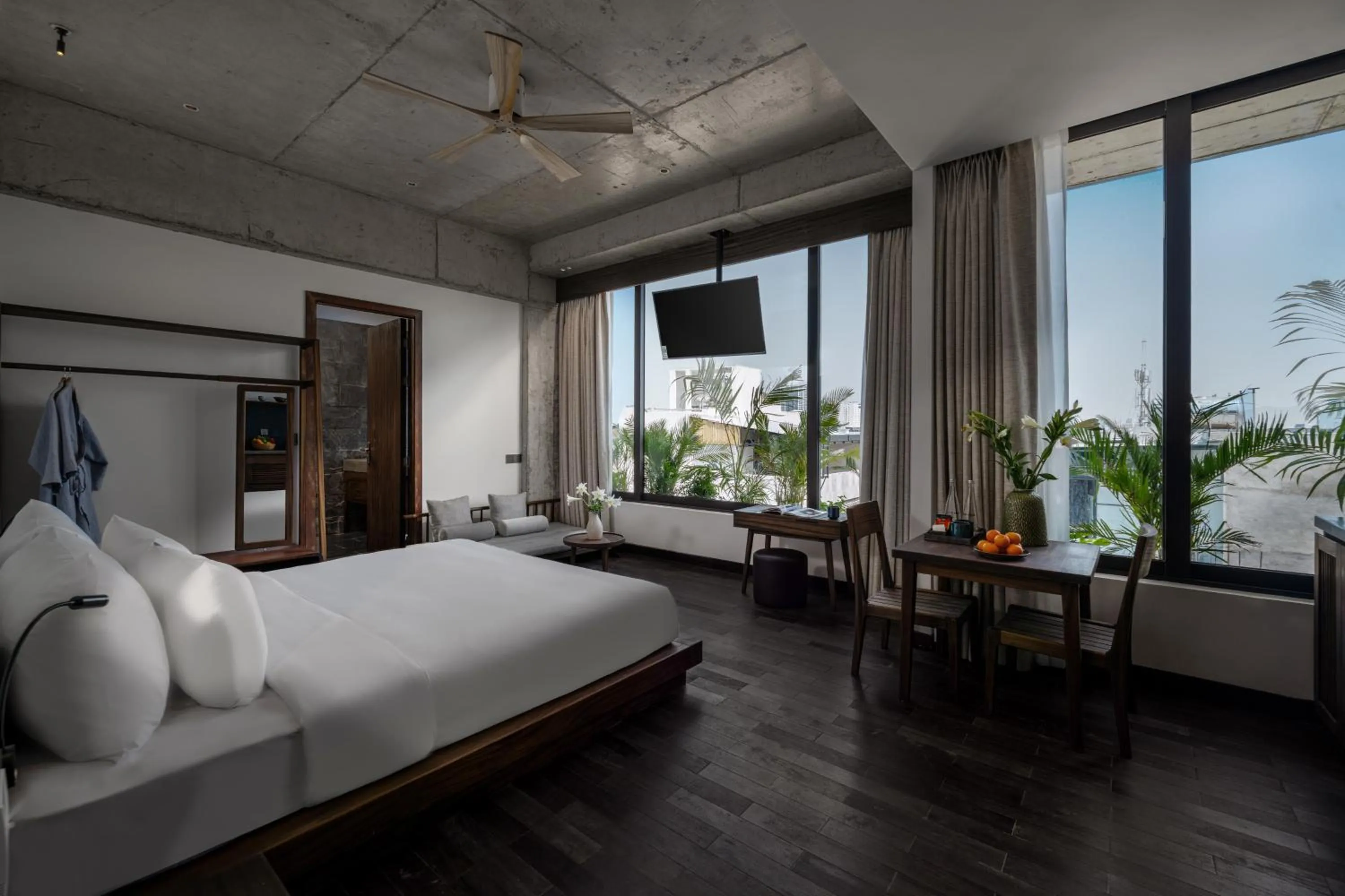 Bed in Thè HEM Hotel and Apartment