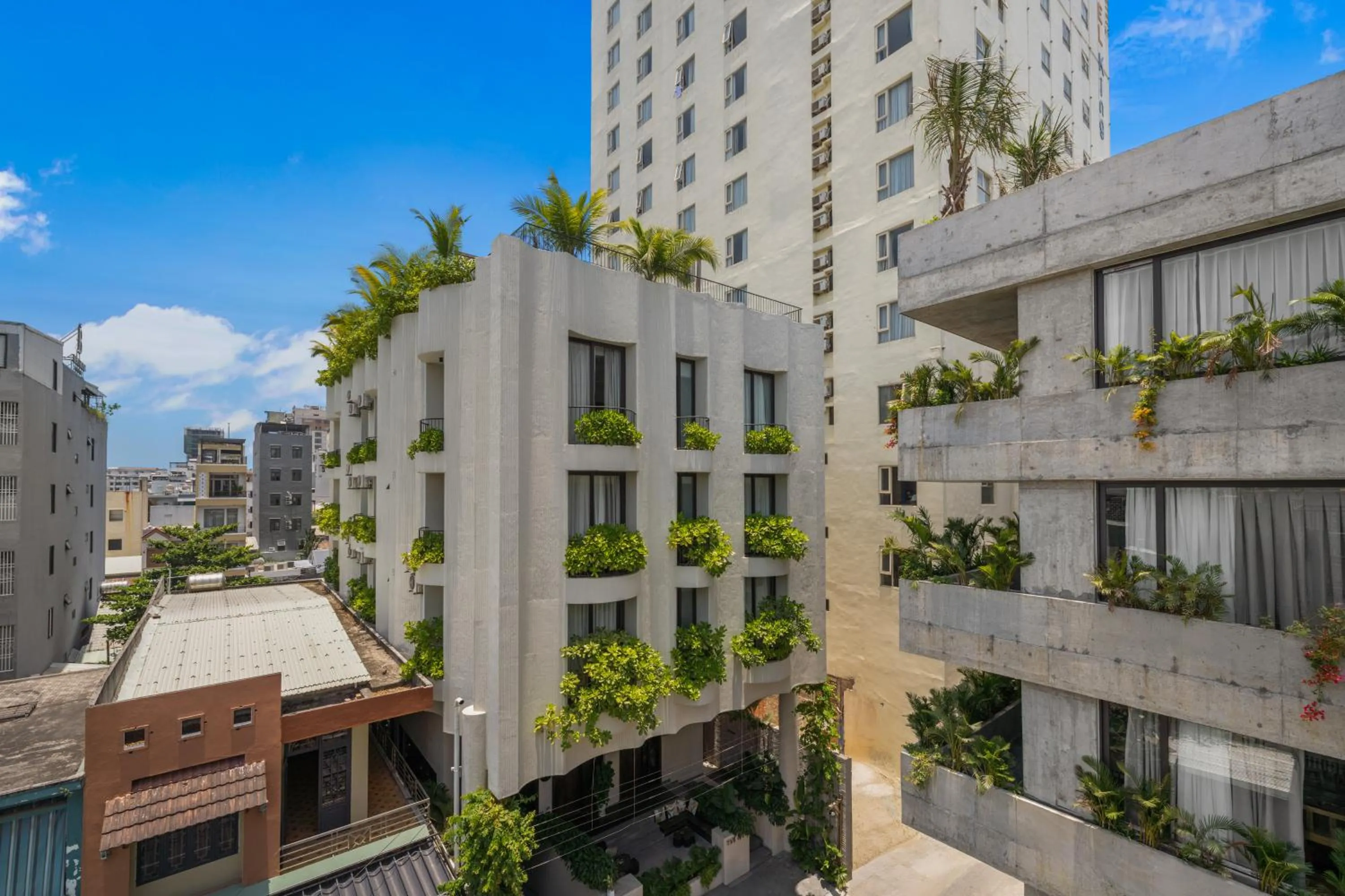 City view in Thè HEM Hotel and Apartment