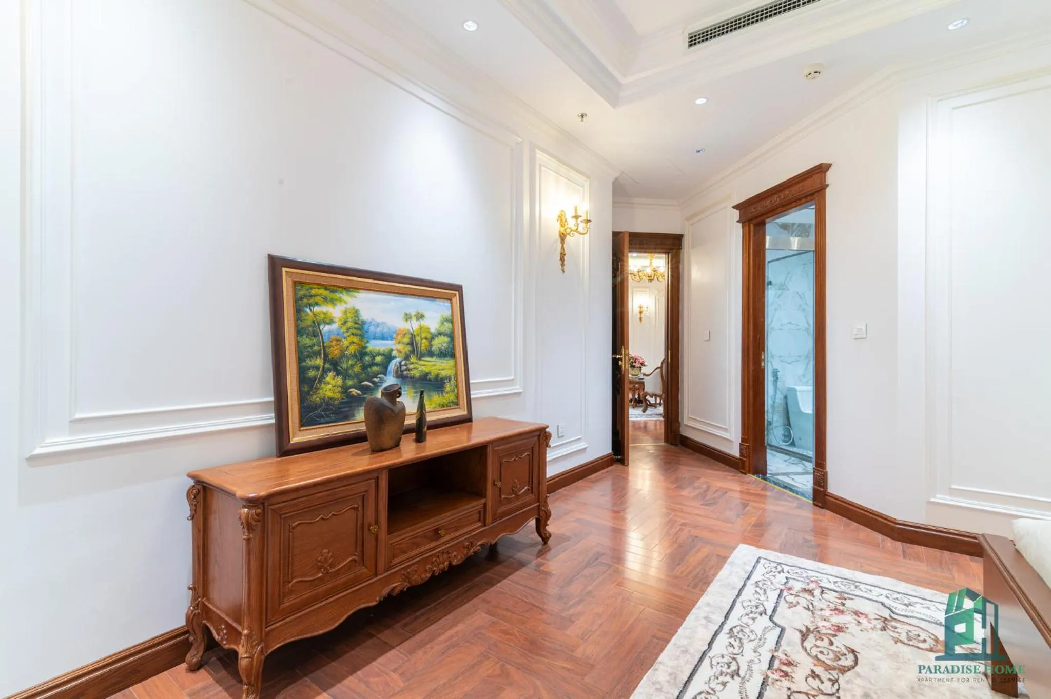 Living room in Luxe Paradise Suite Hotel Trich Sai