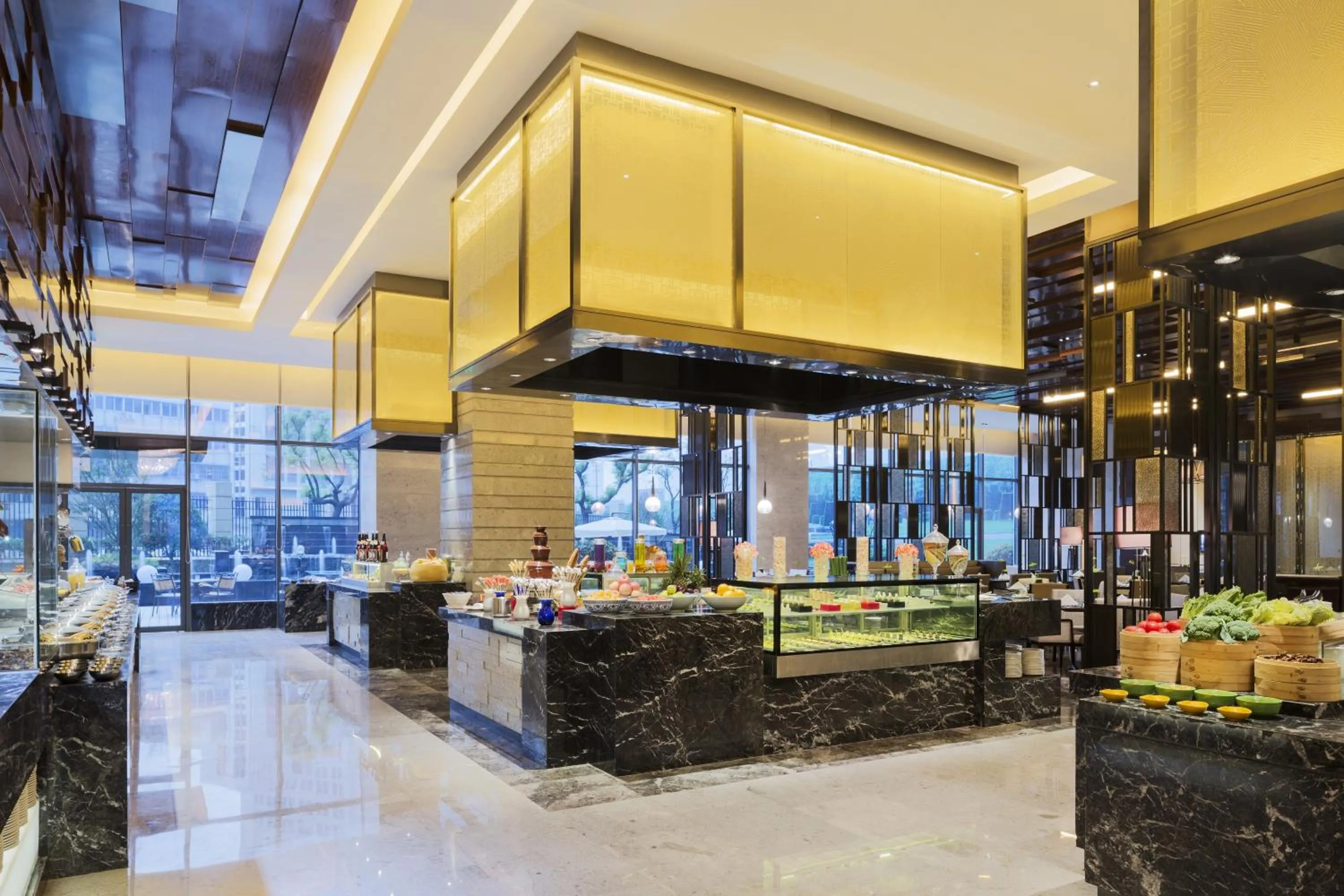 Dining area in Wanda Realm Changzhou