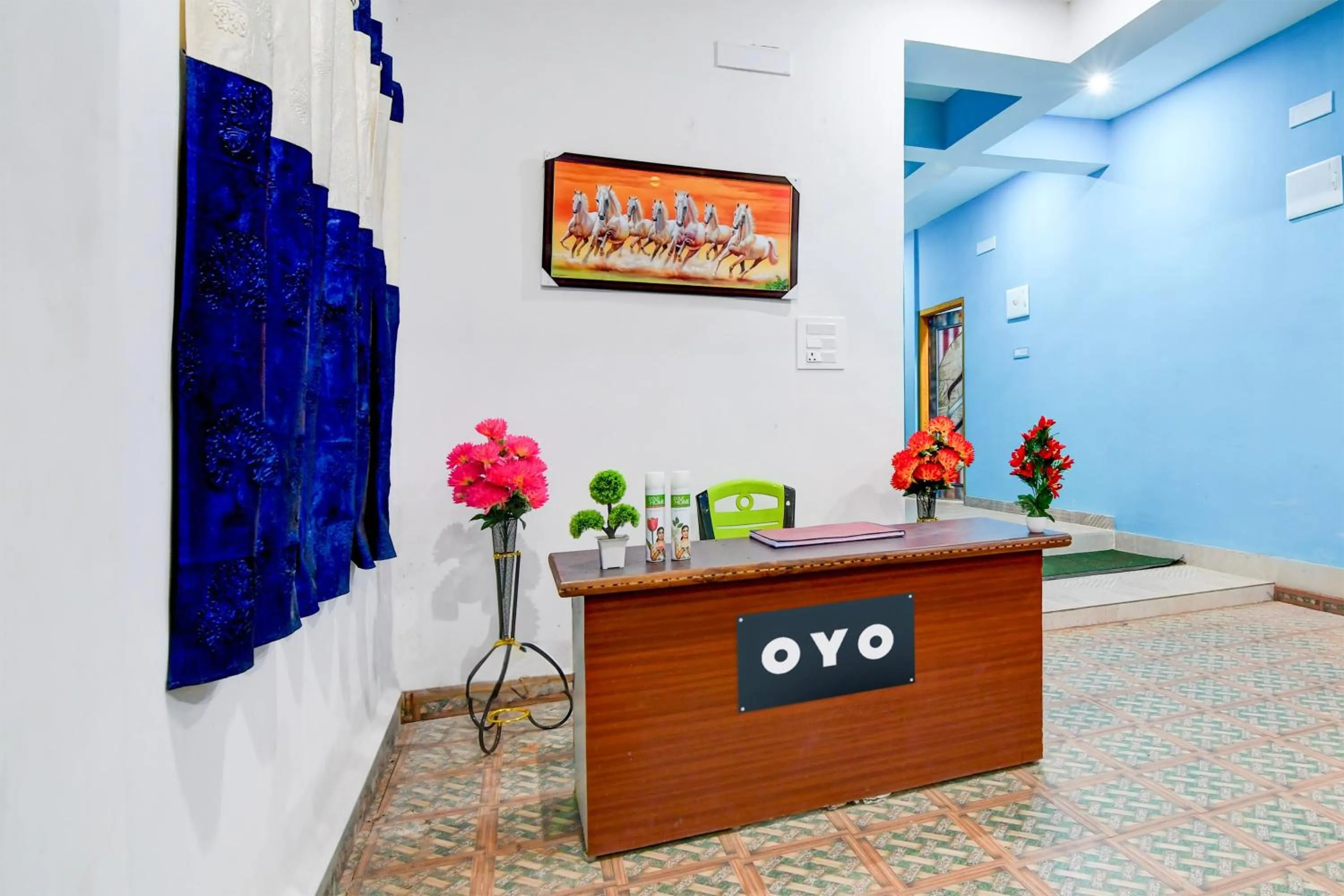 Lobby or reception in Super Hotel O Blue Valley