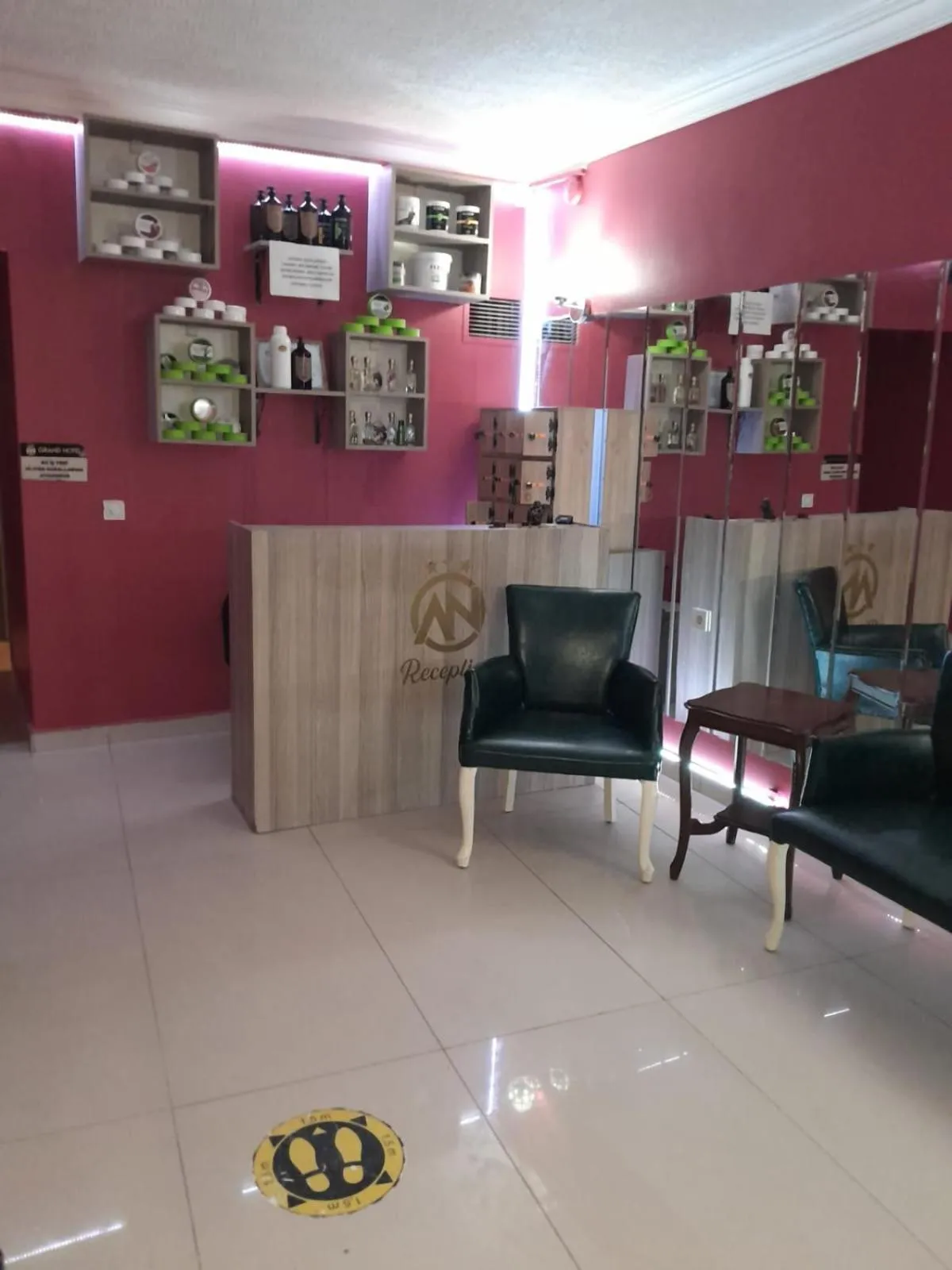 Spa and wellness centre/facilities in ANGRAND HOTEL