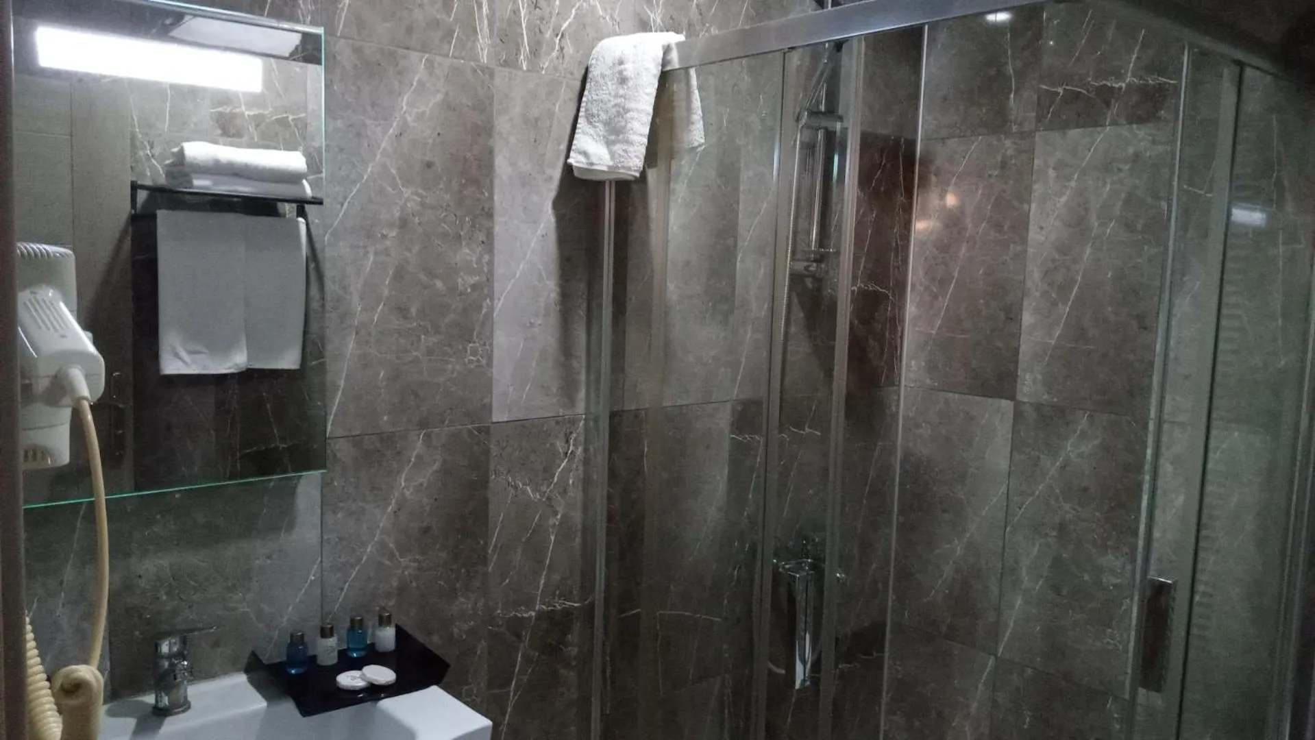 Shower in ANGRAND HOTEL