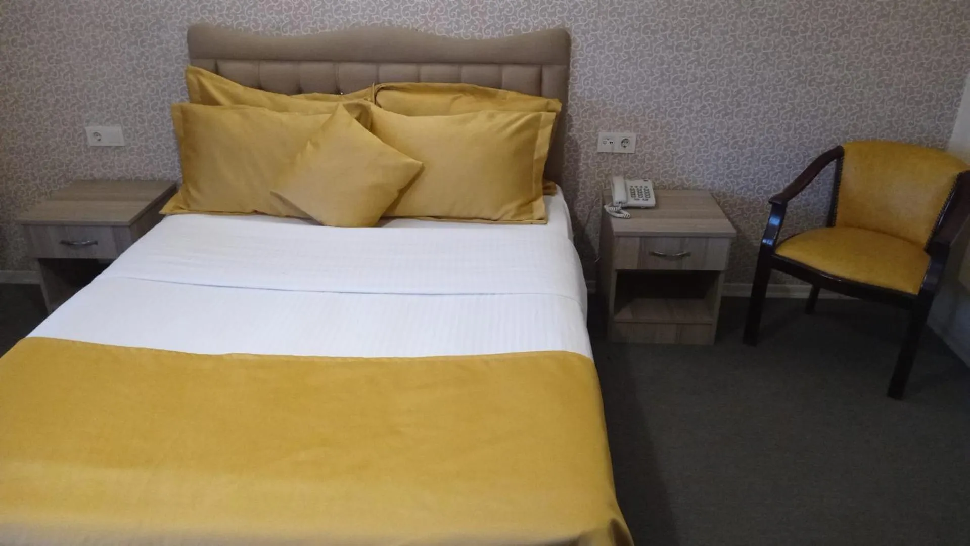 Bed in ANGRAND HOTEL