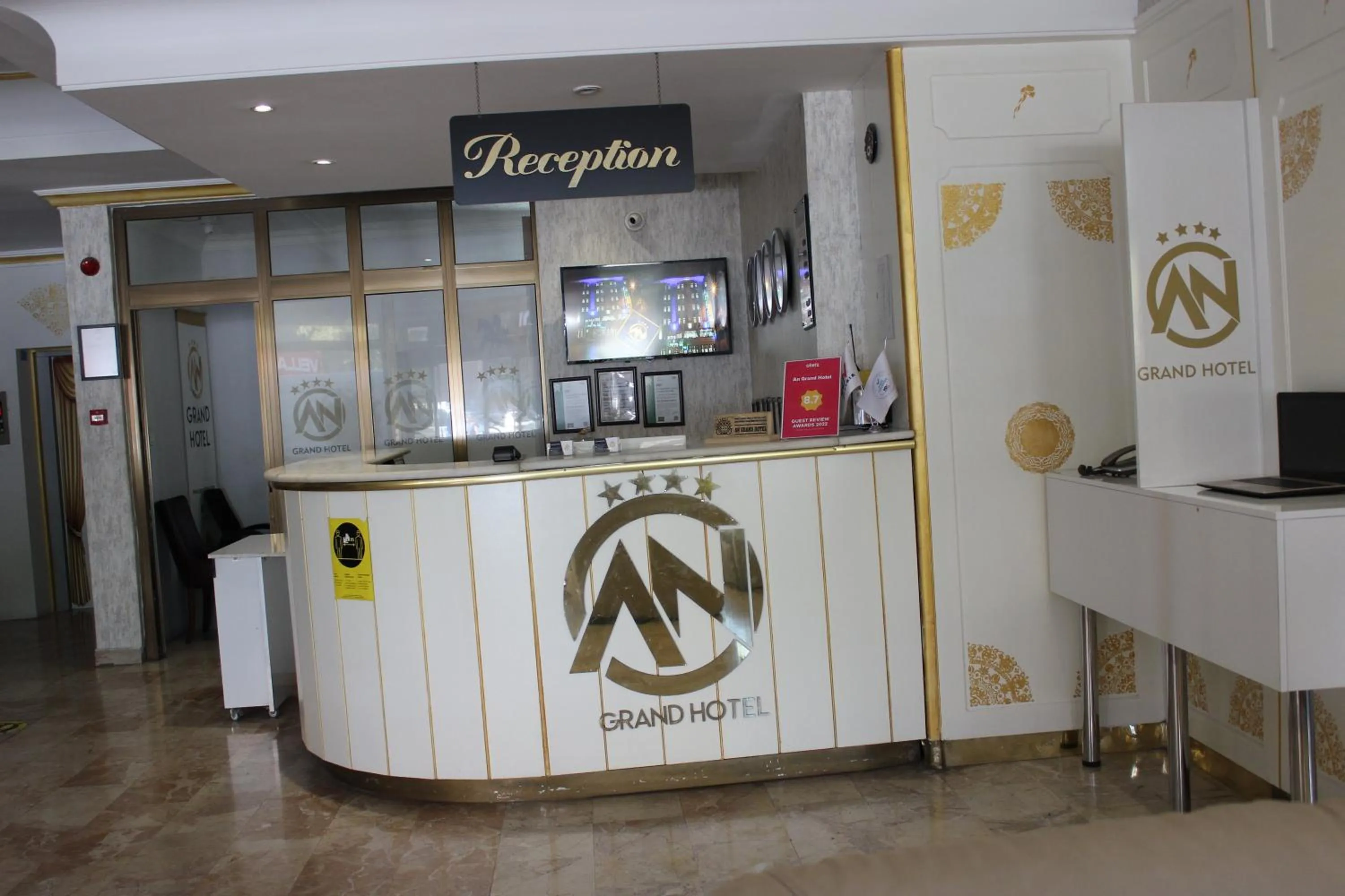 Lobby or reception in ANGRAND HOTEL