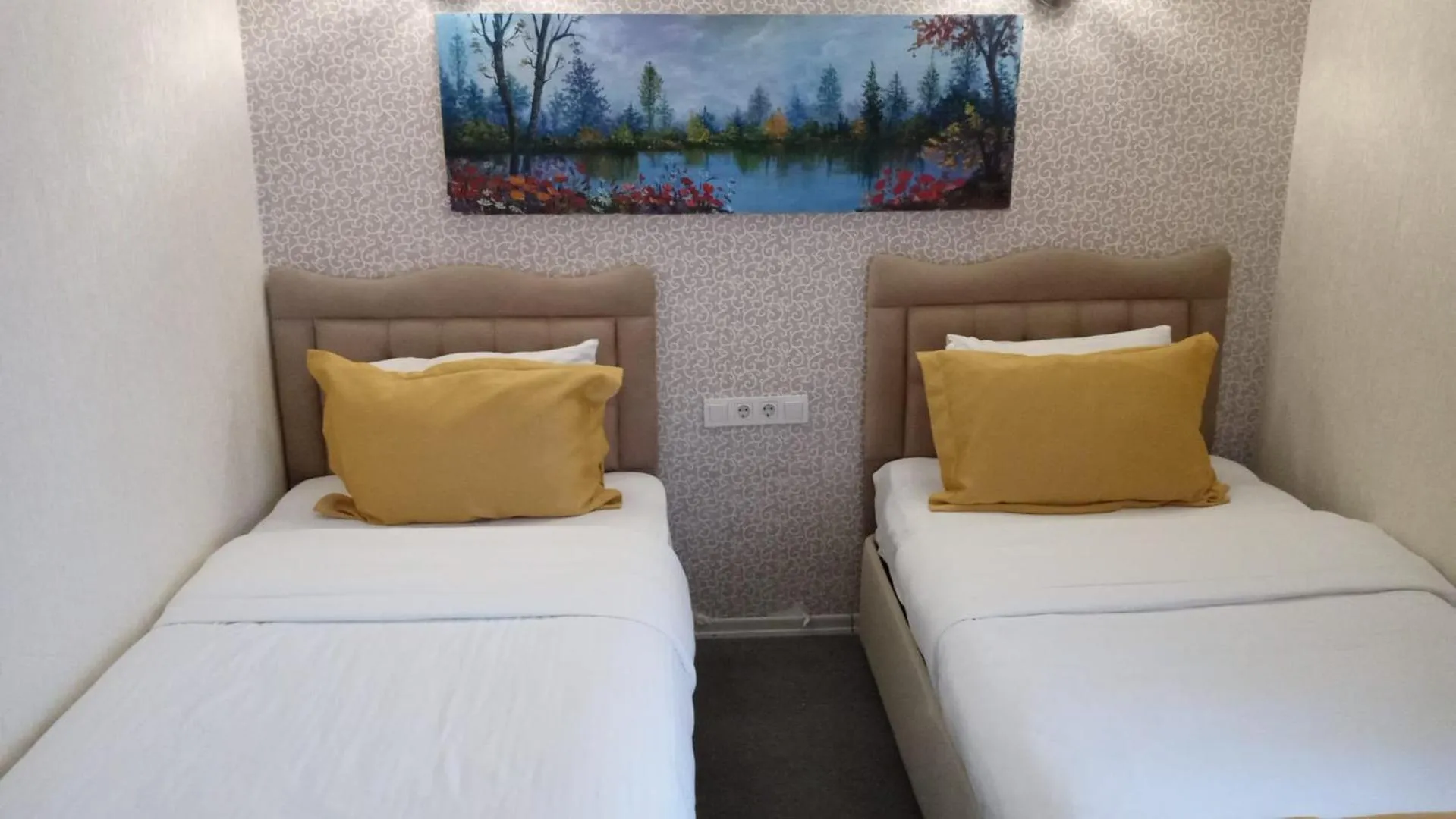 Bed in ANGRAND HOTEL