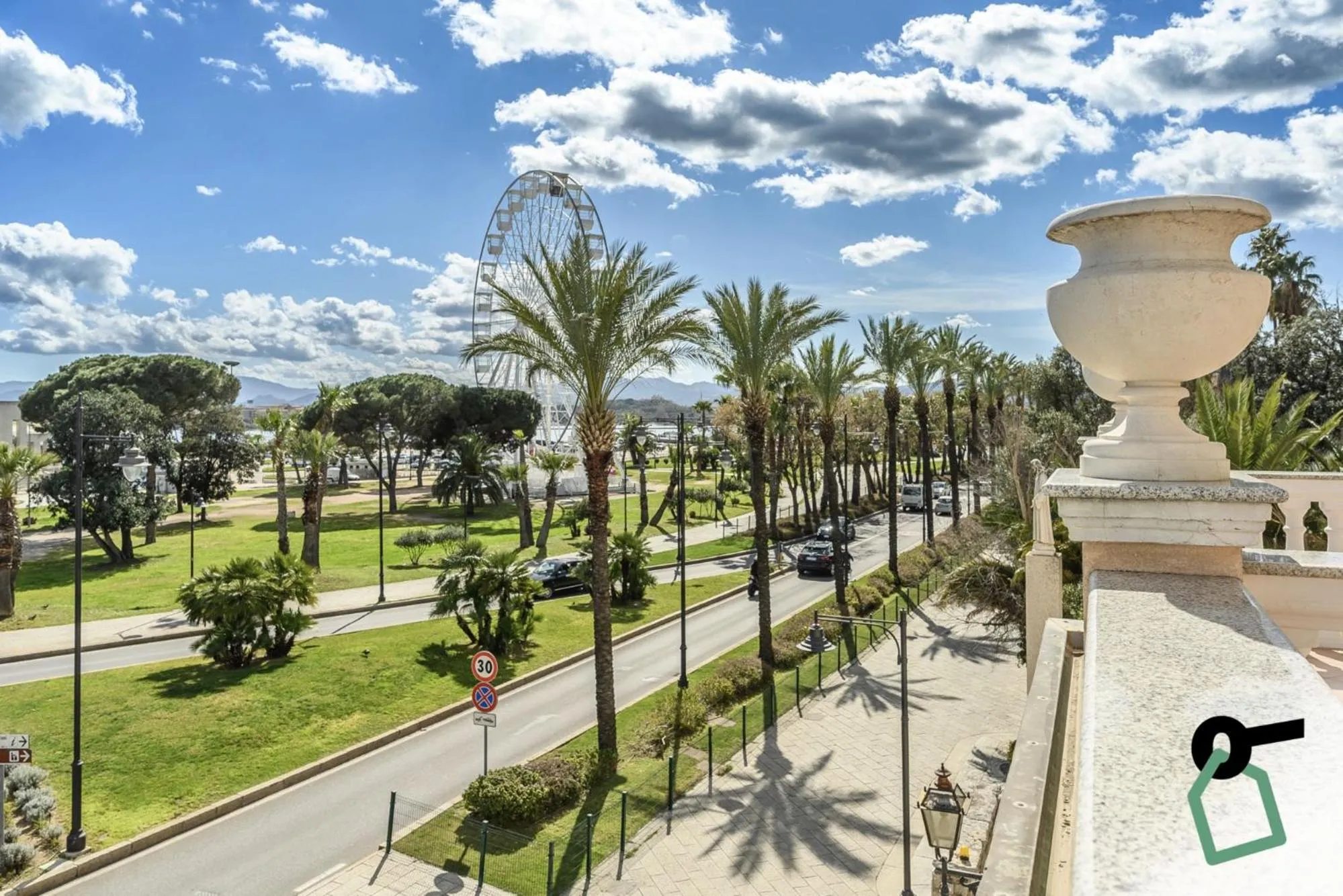 Street view in Hotiday Olbia Porto