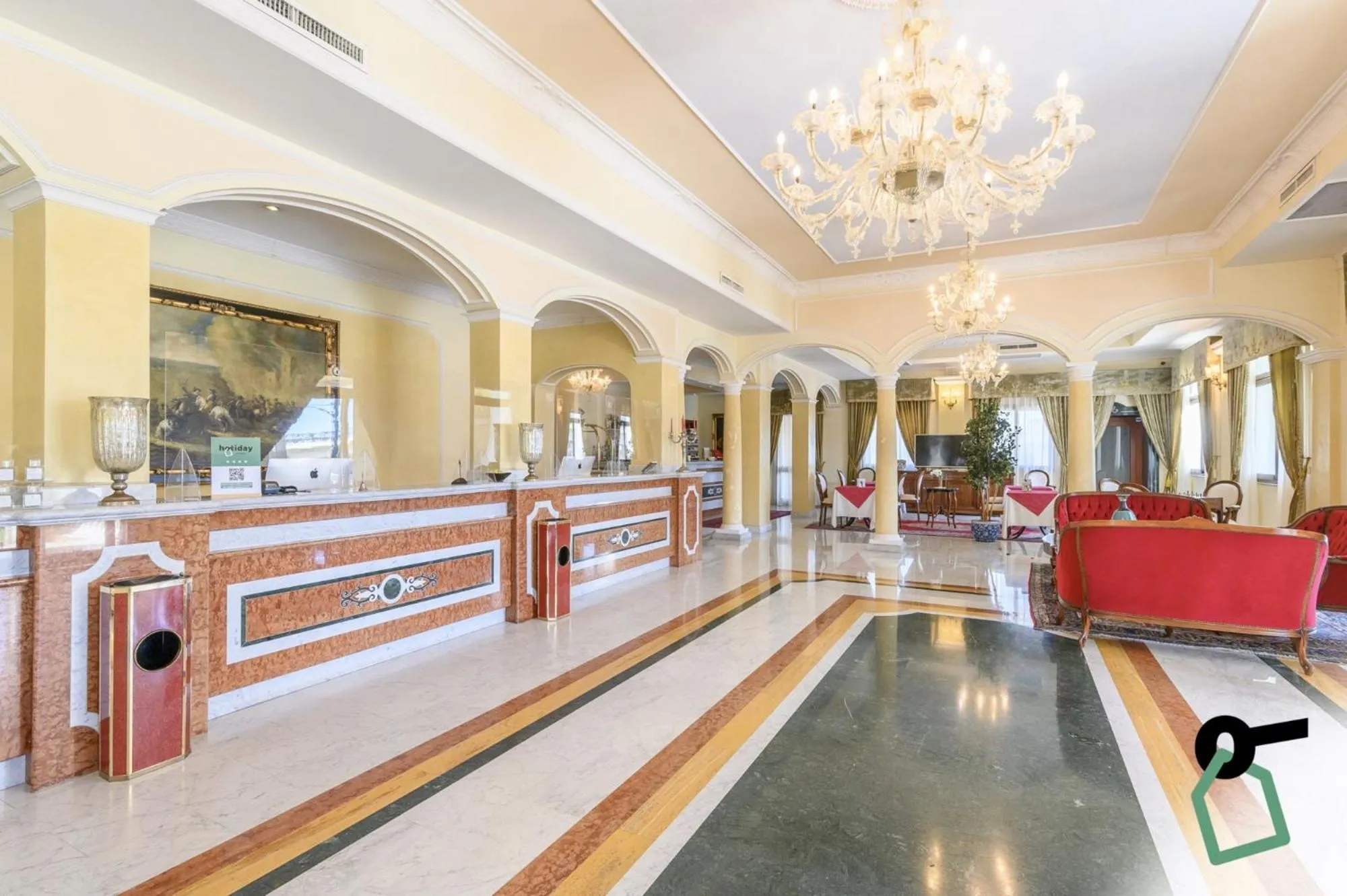 Lobby or reception in Hotiday Olbia Porto