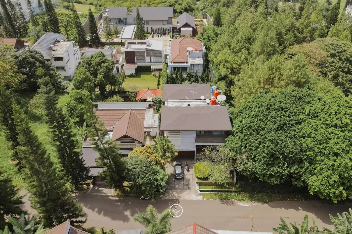 Parking in Breeze blows city view villa 5 bedrooms with a private swimming pool and a familly room