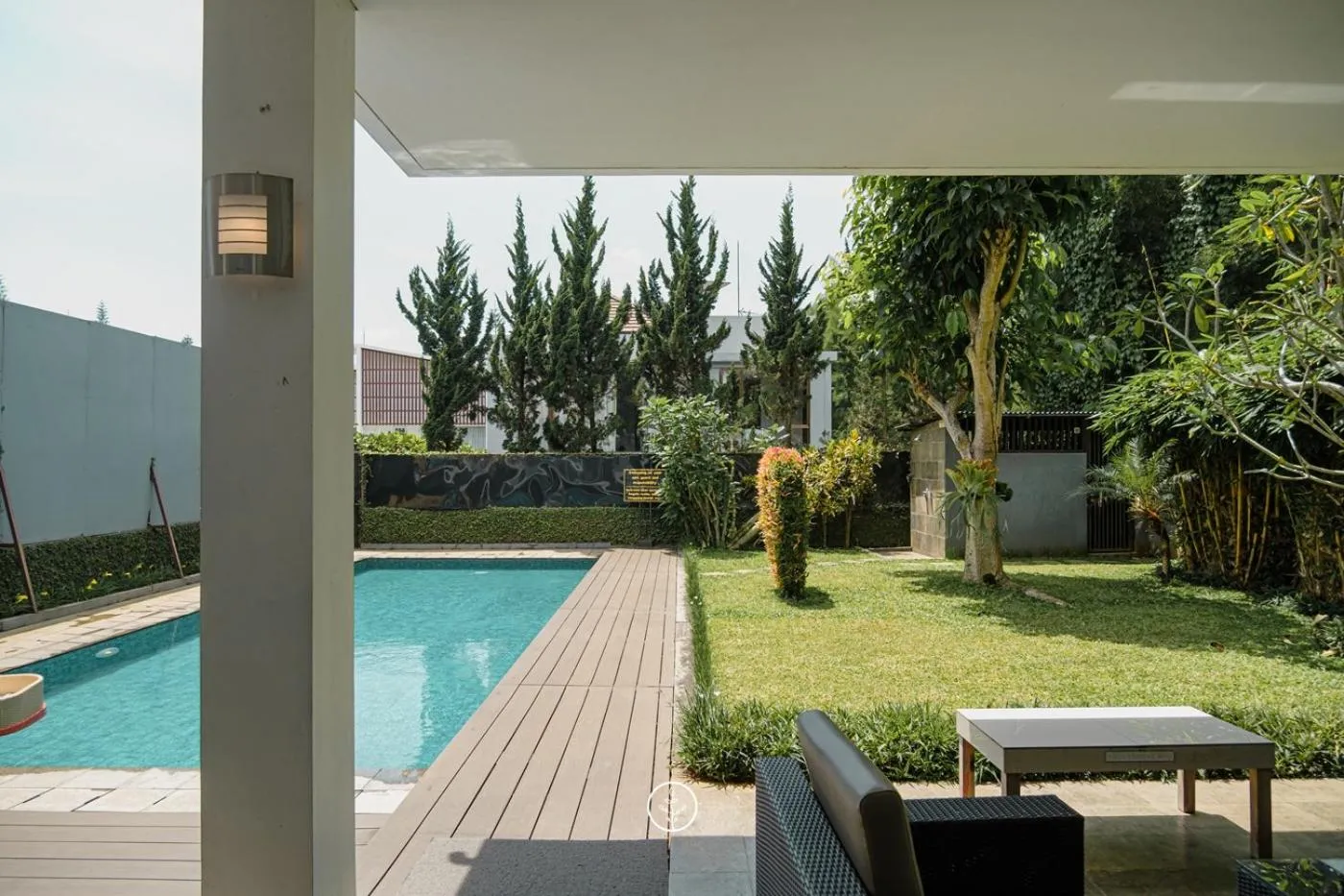 Garden in Breeze blows city view villa 5 bedrooms with a private swimming pool and a familly room