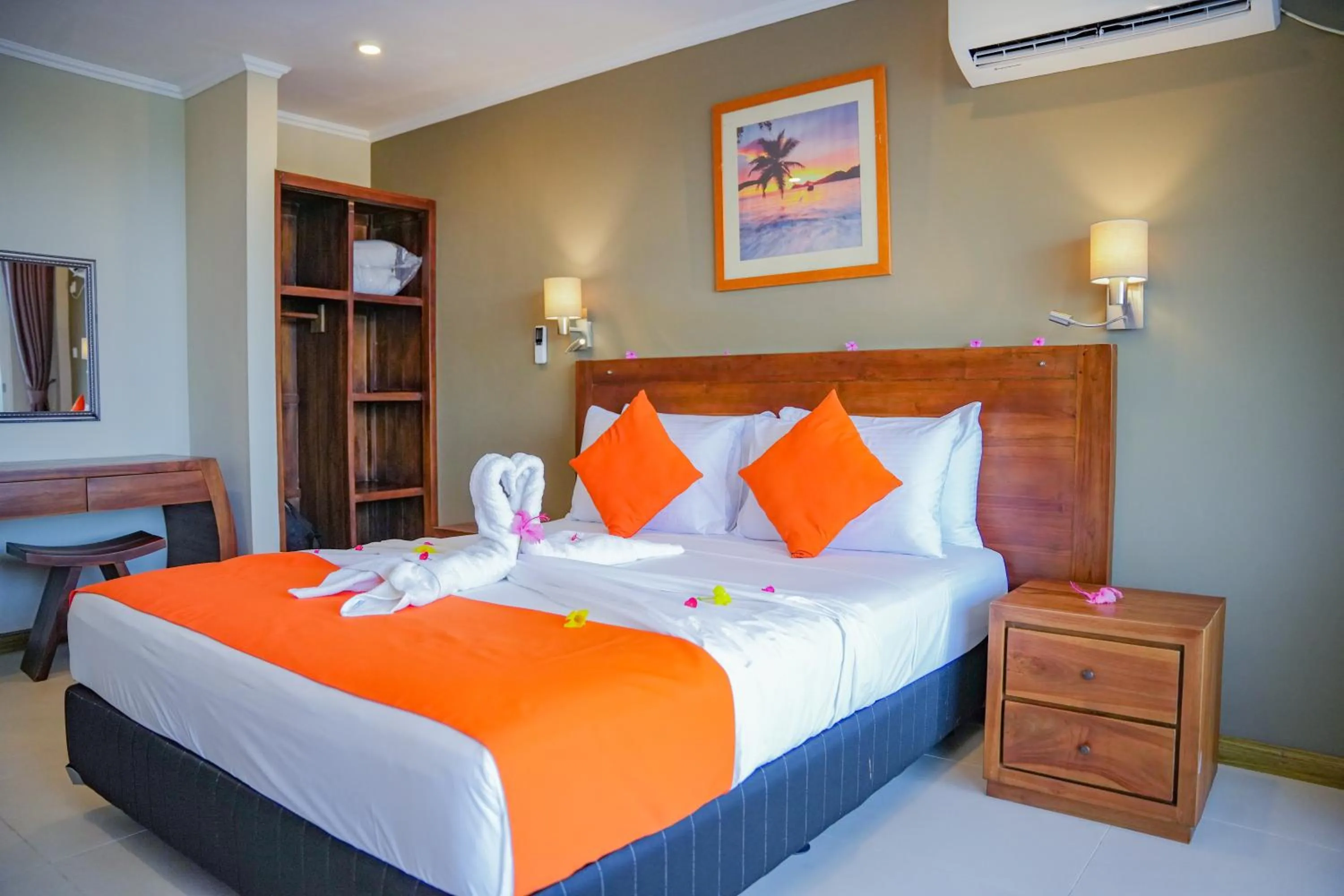 Bed in The Ridge Residence