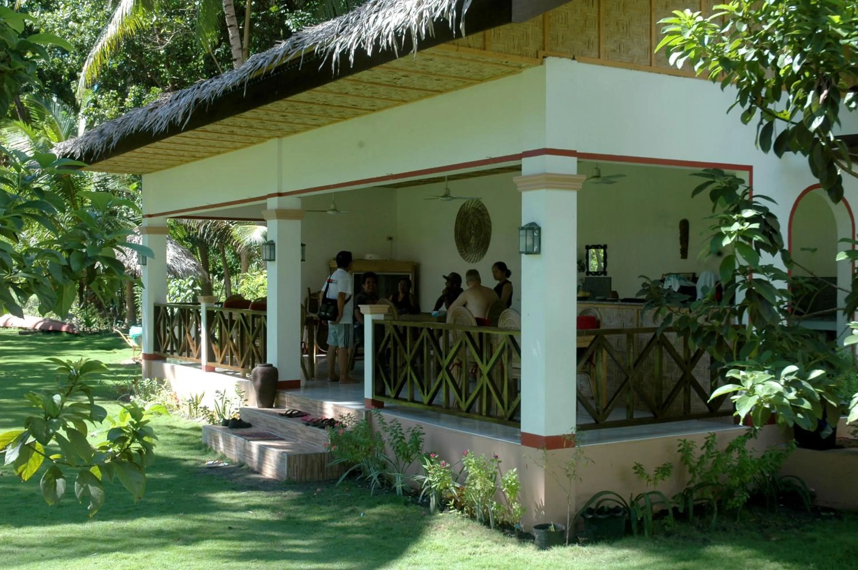 Dining area in Neptune Diving Resort Santander