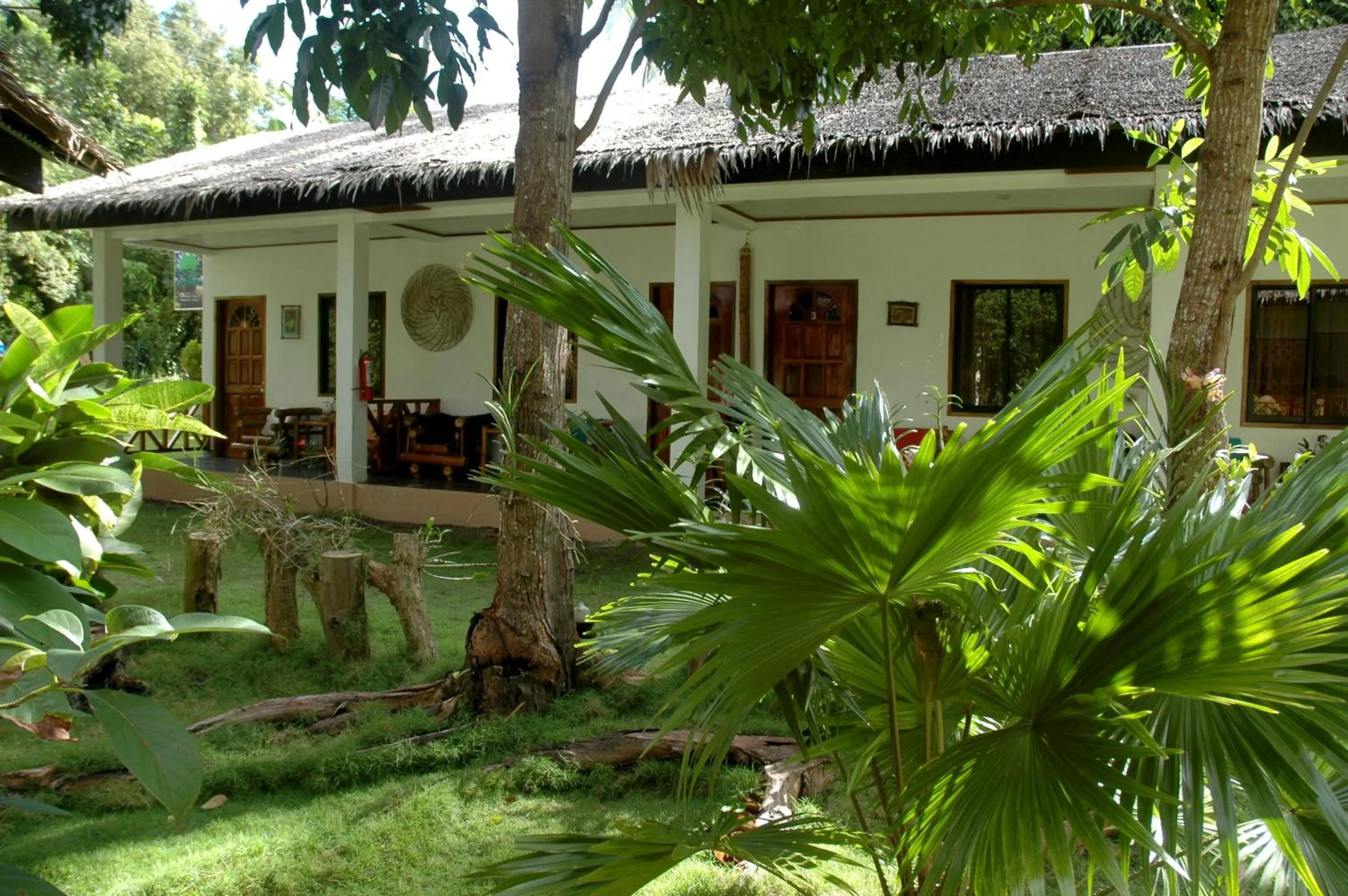 Balcony/Terrace in Neptune Diving Resort Santander