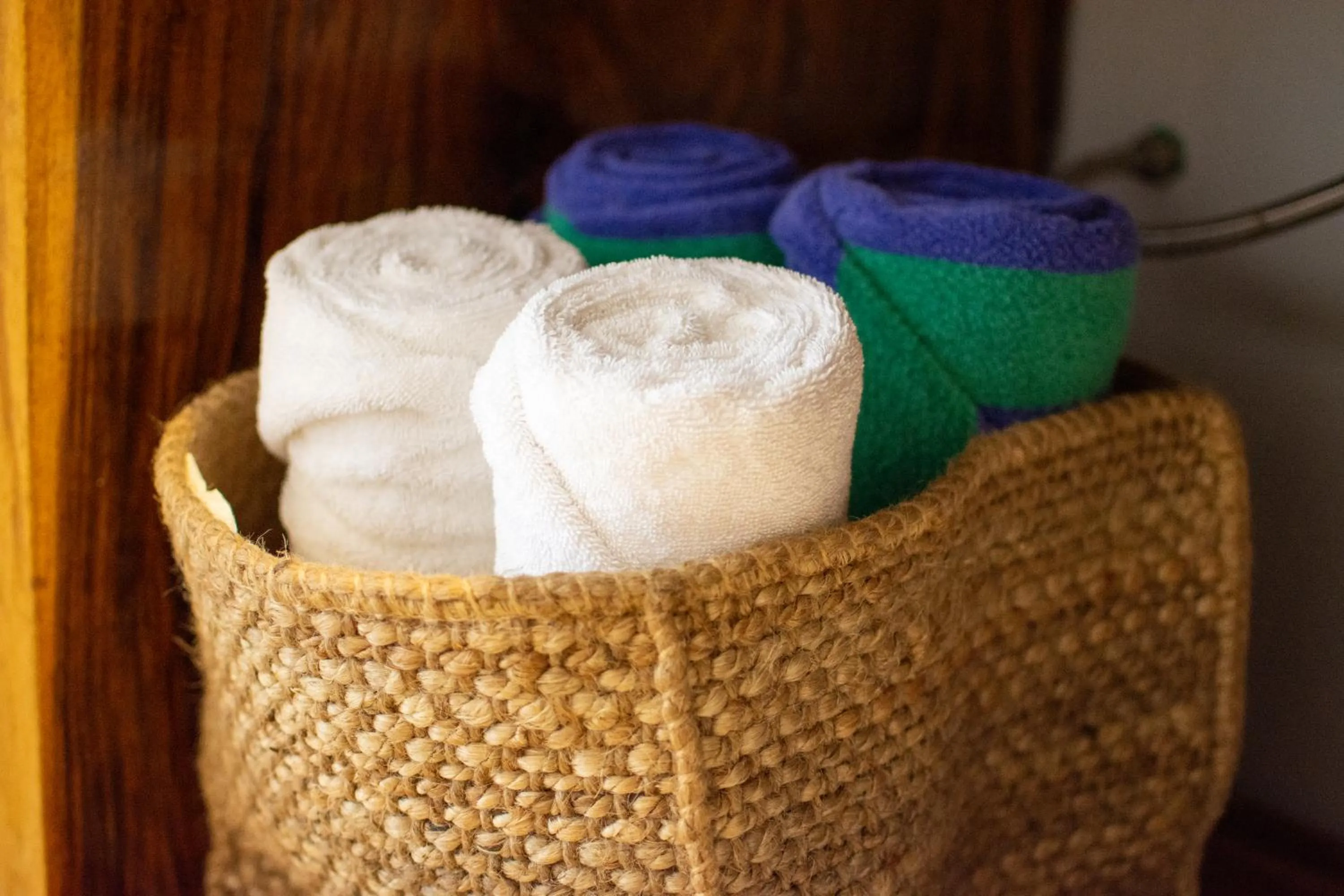 towels in Cadlao Resort and Restaurant