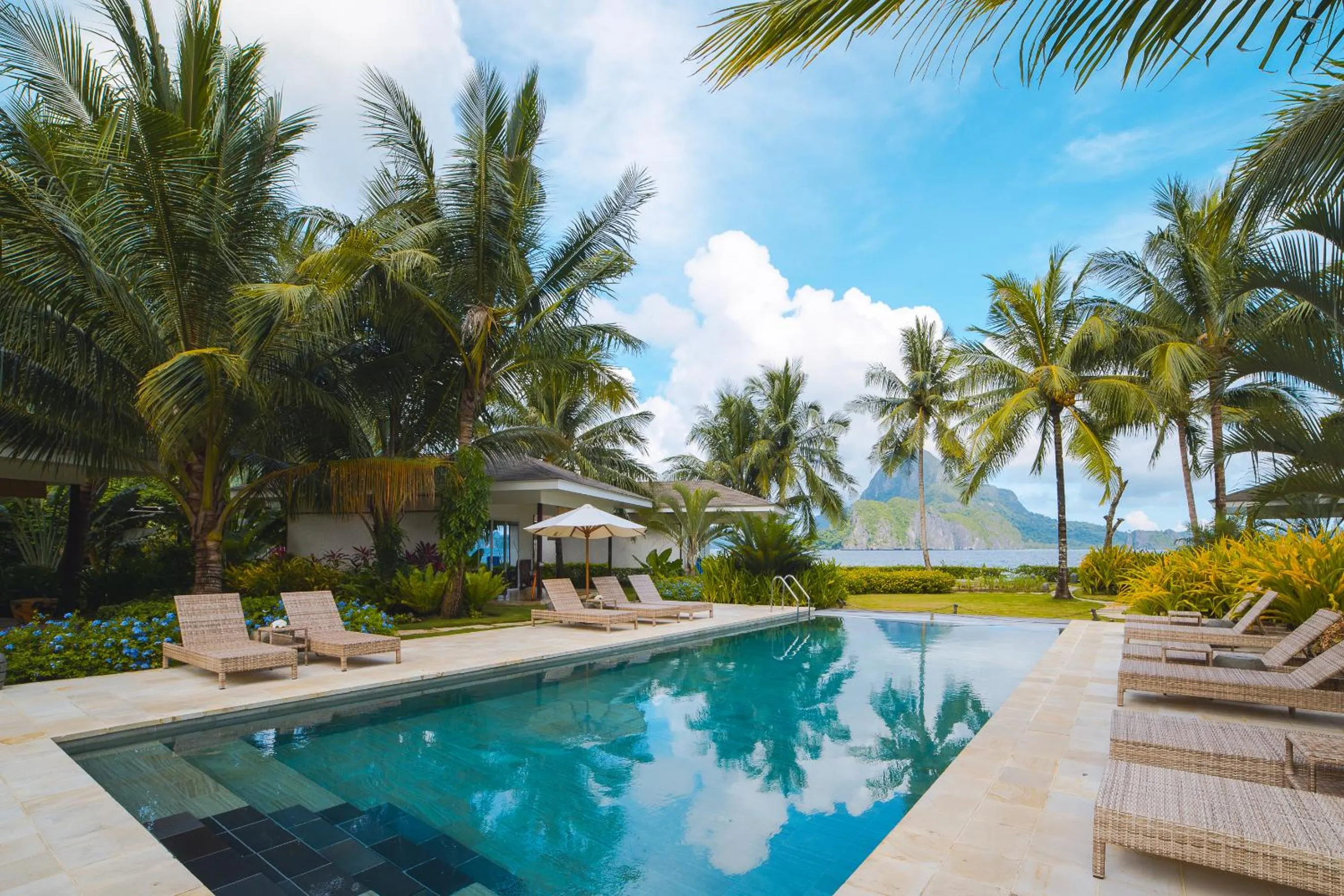 Sea view in Cadlao Resort and Restaurant