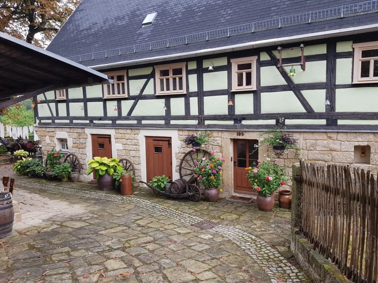Property building in Gohrischer Hof Anno 1798