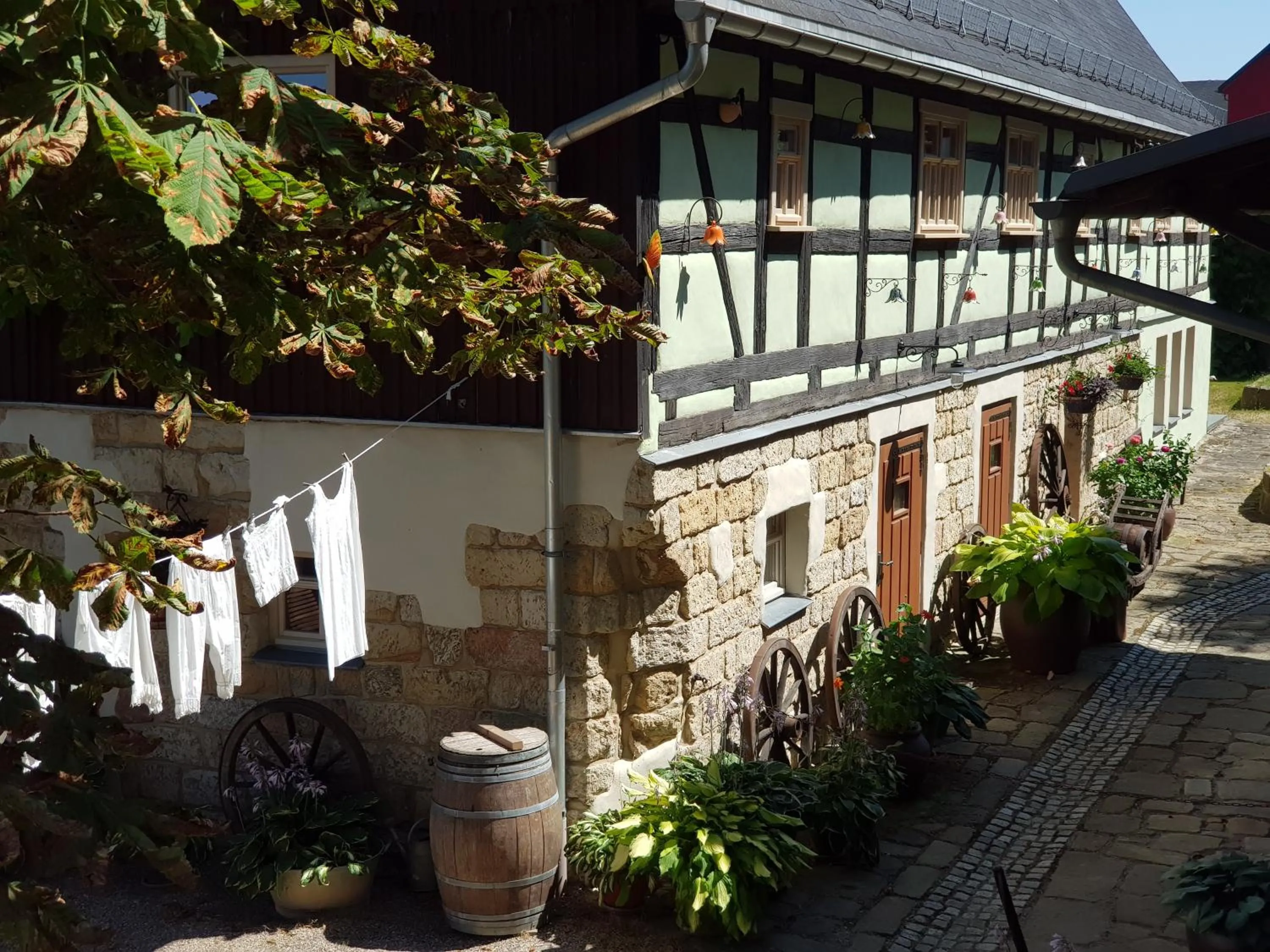 Property building in Gohrischer Hof Anno 1798