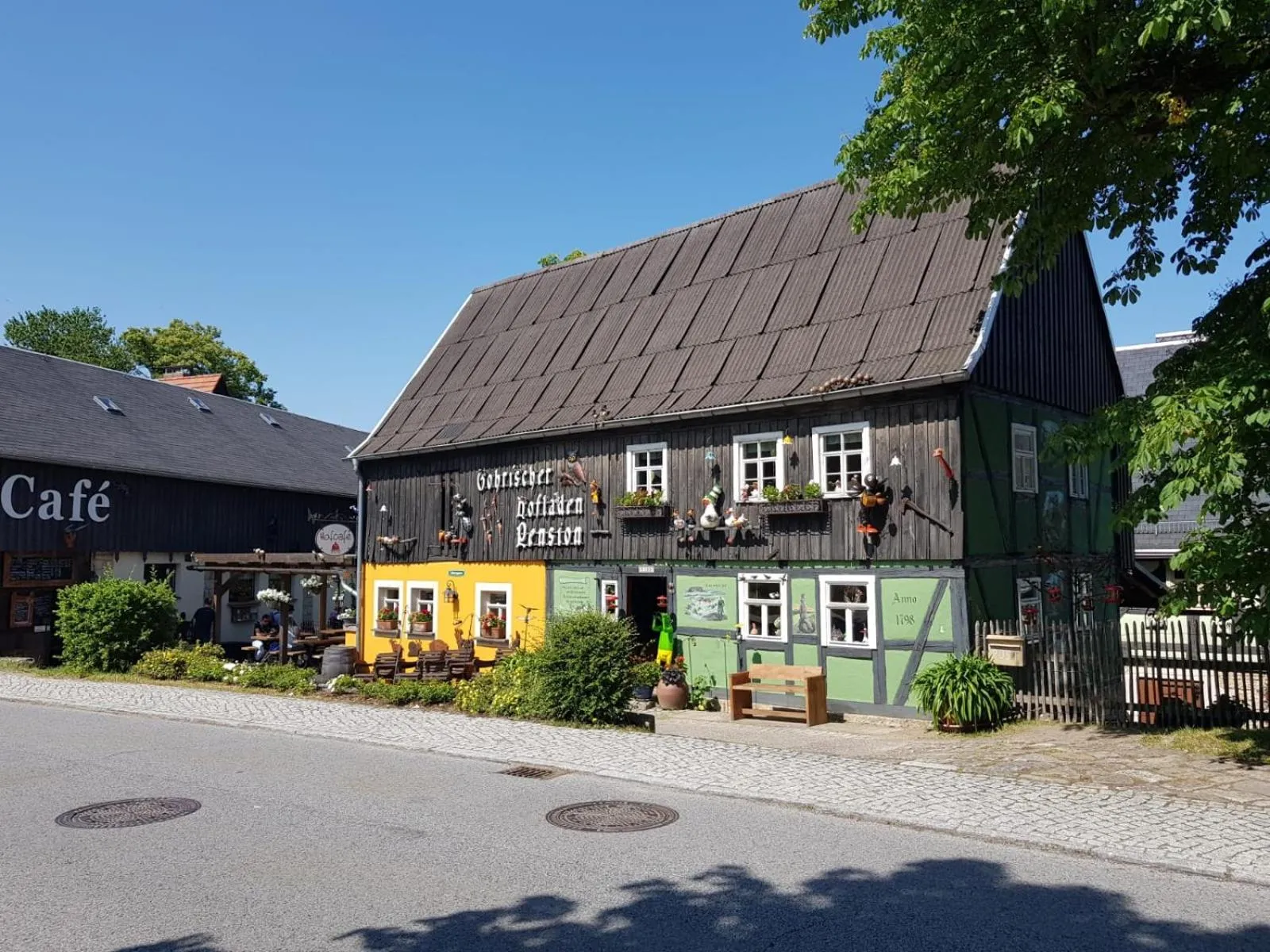 Property building in Gohrischer Hof Anno 1798